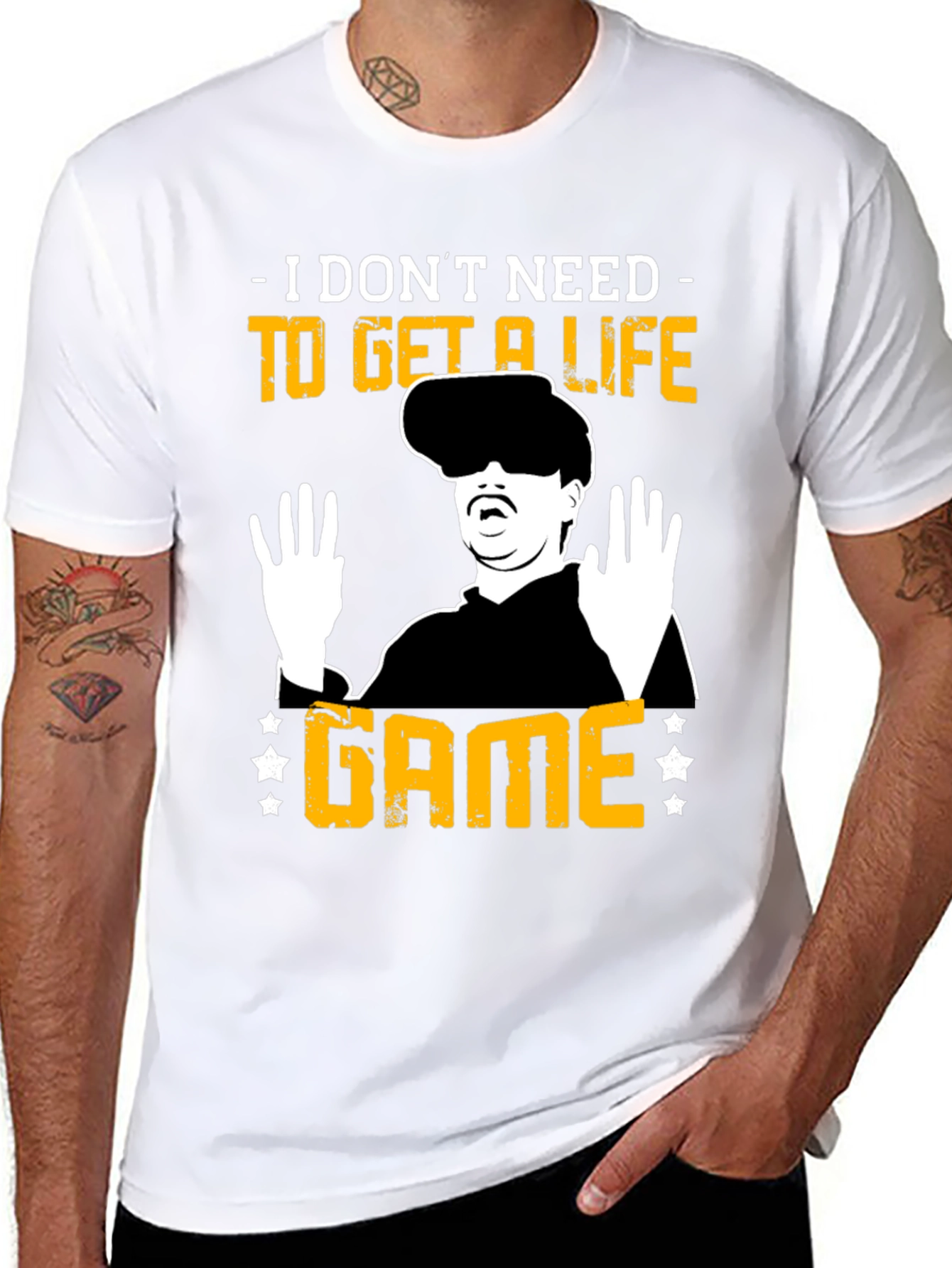 I Dont Need to Get a Life Game T-Shirt