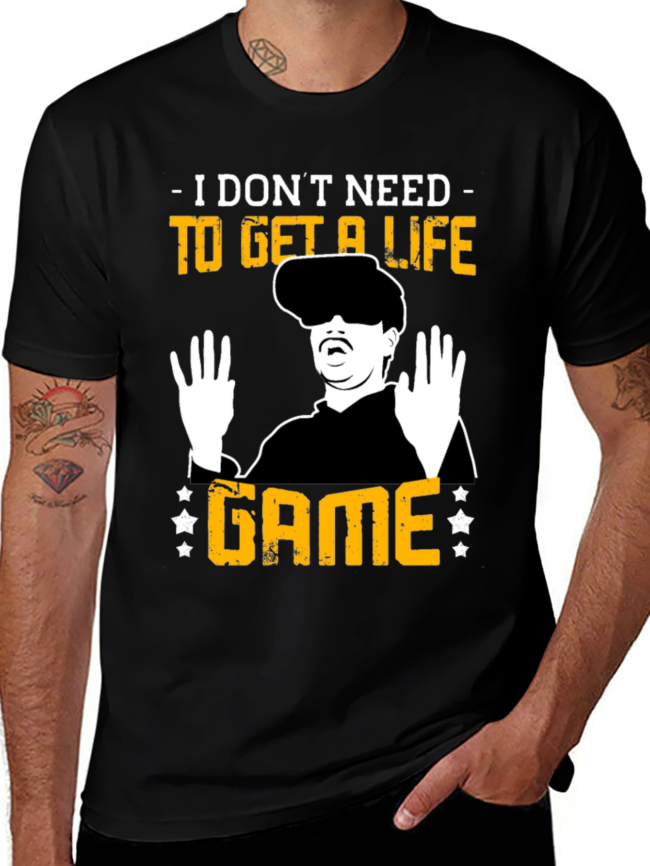 I Dont Need to Get a Life Game T-Shirt