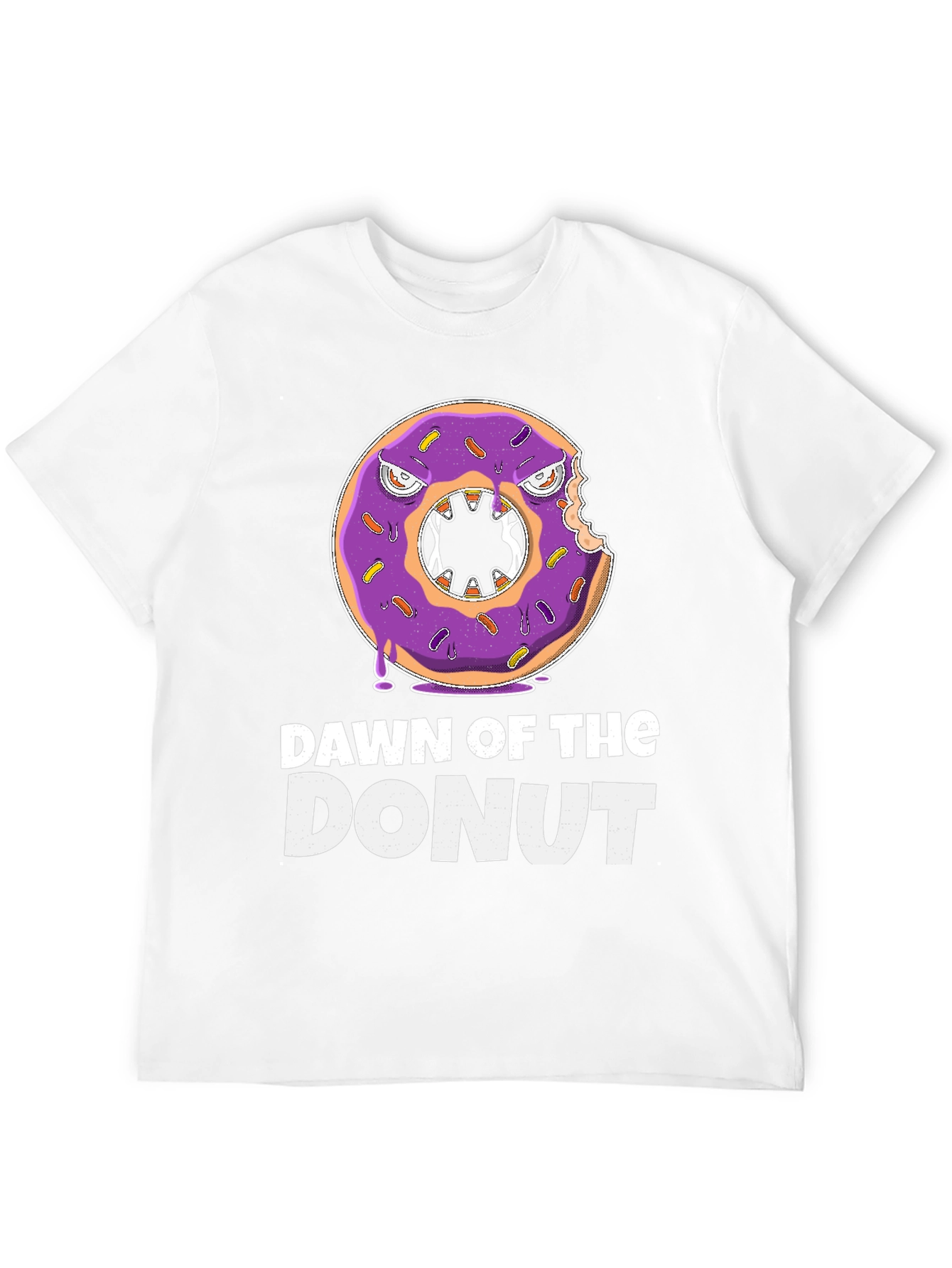 Dawn of the Donut Funny Graphic Tee
