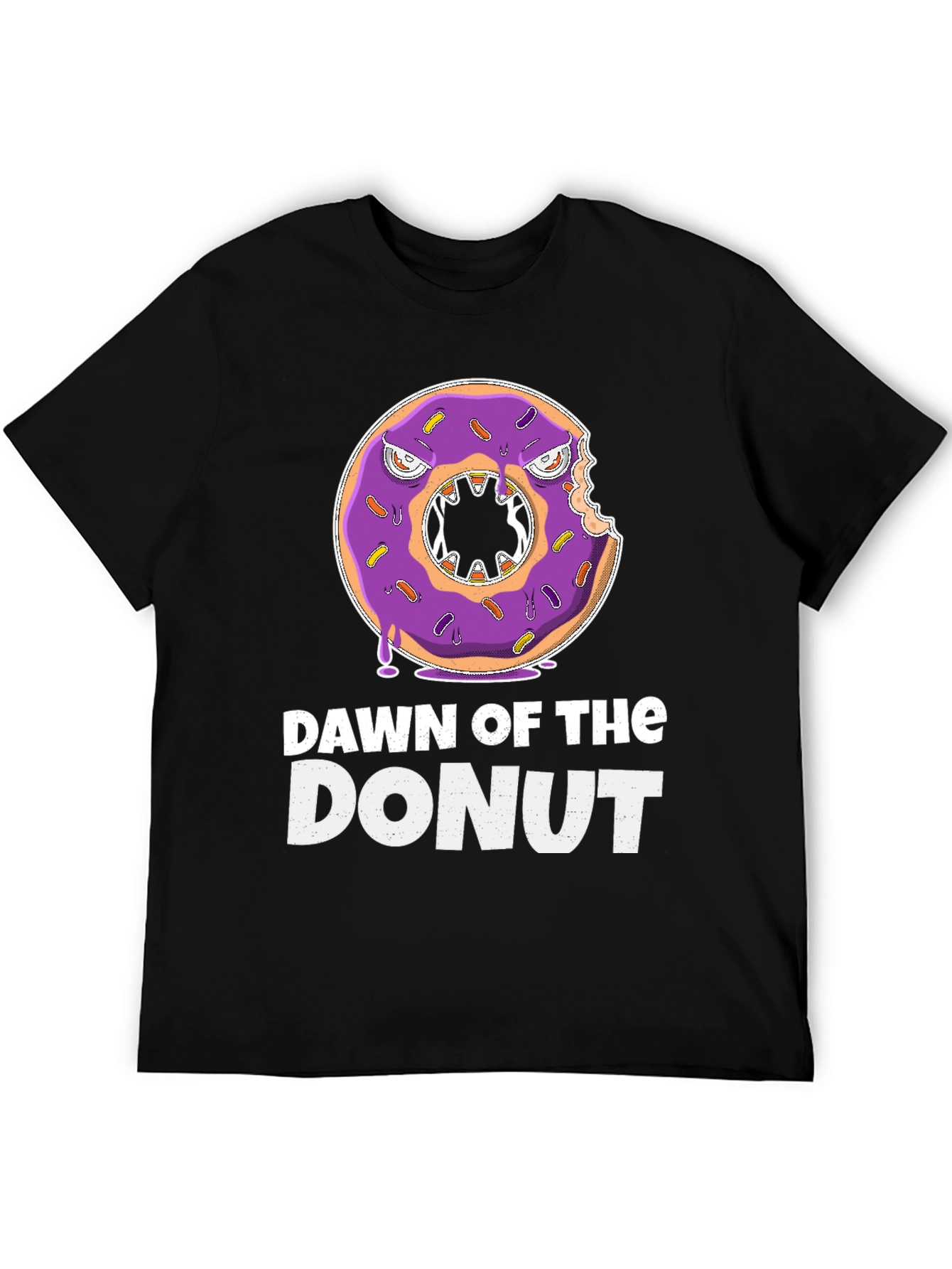 Dawn of the Donut Funny Graphic Tee