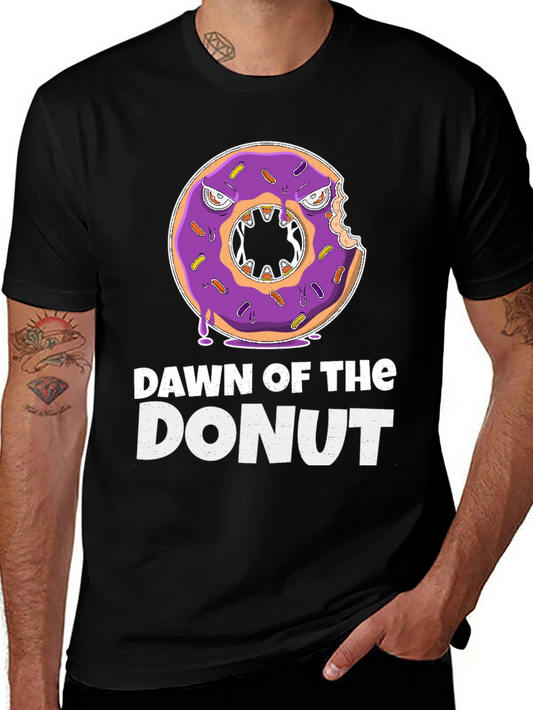 Dawn of the Donut Funny Graphic Tee