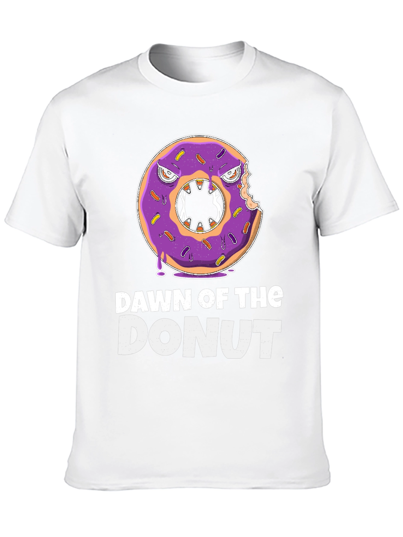 Dawn of the Donut Funny Graphic Tee