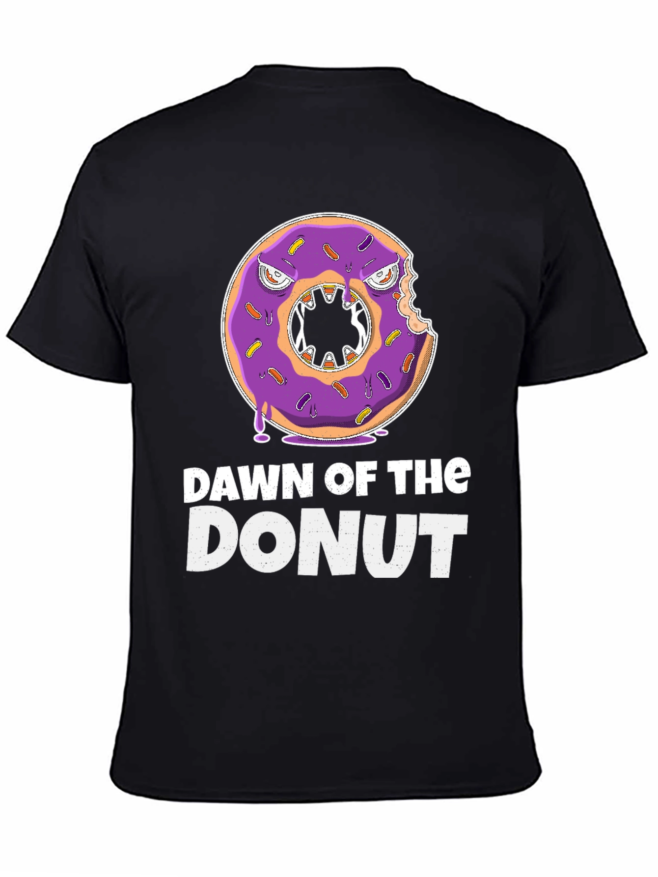 Dawn of the Donut Funny Graphic Tee
