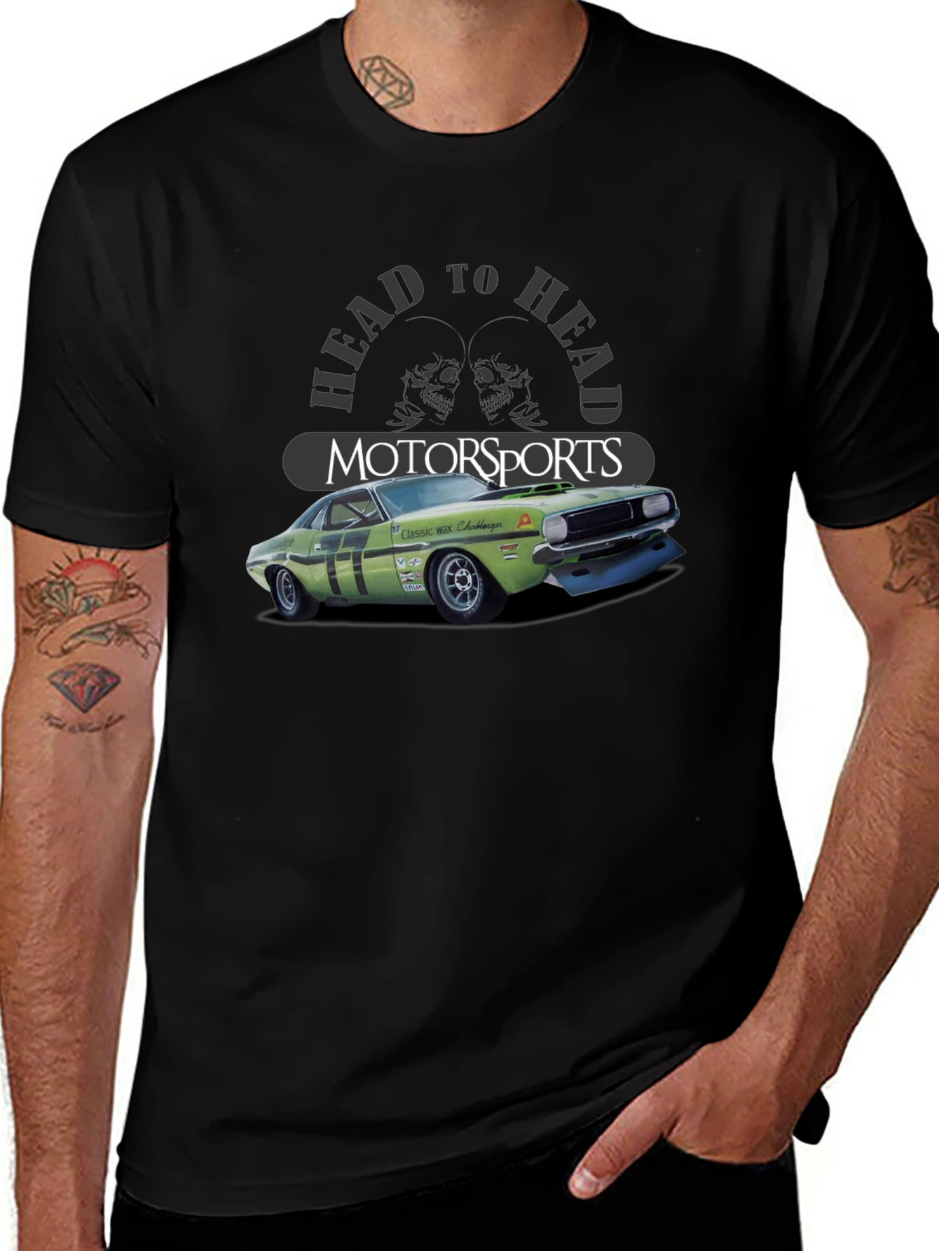 Head to Head Motorsports Classic Car Tee