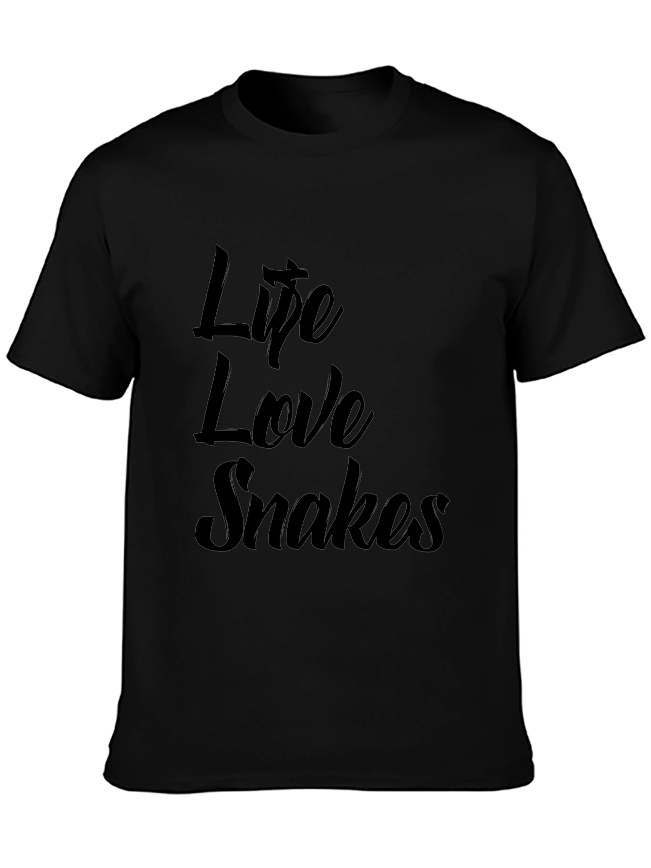 Life Love Snakes Graphic T-Shirt