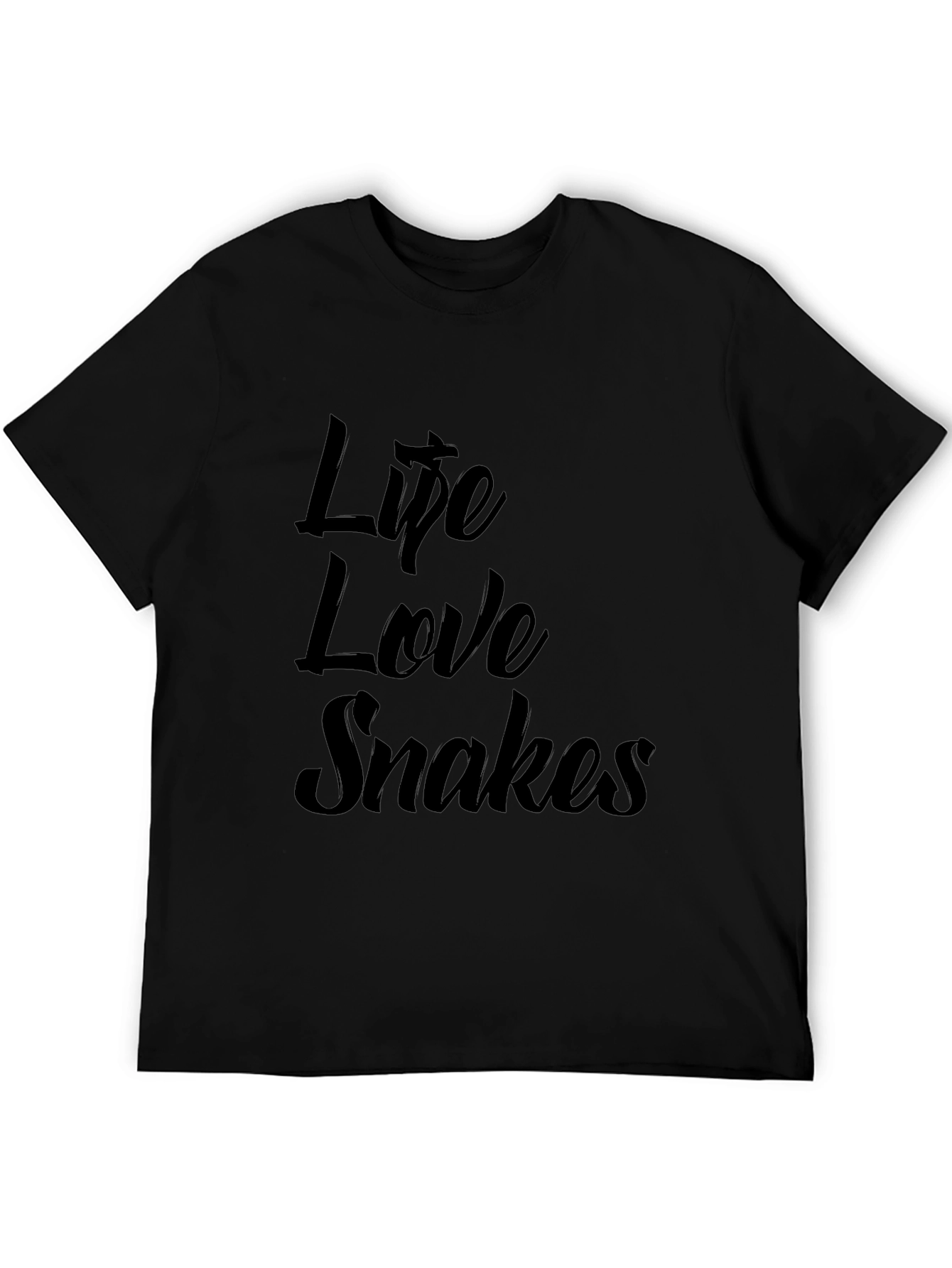 Life Love Snakes Graphic T-Shirt