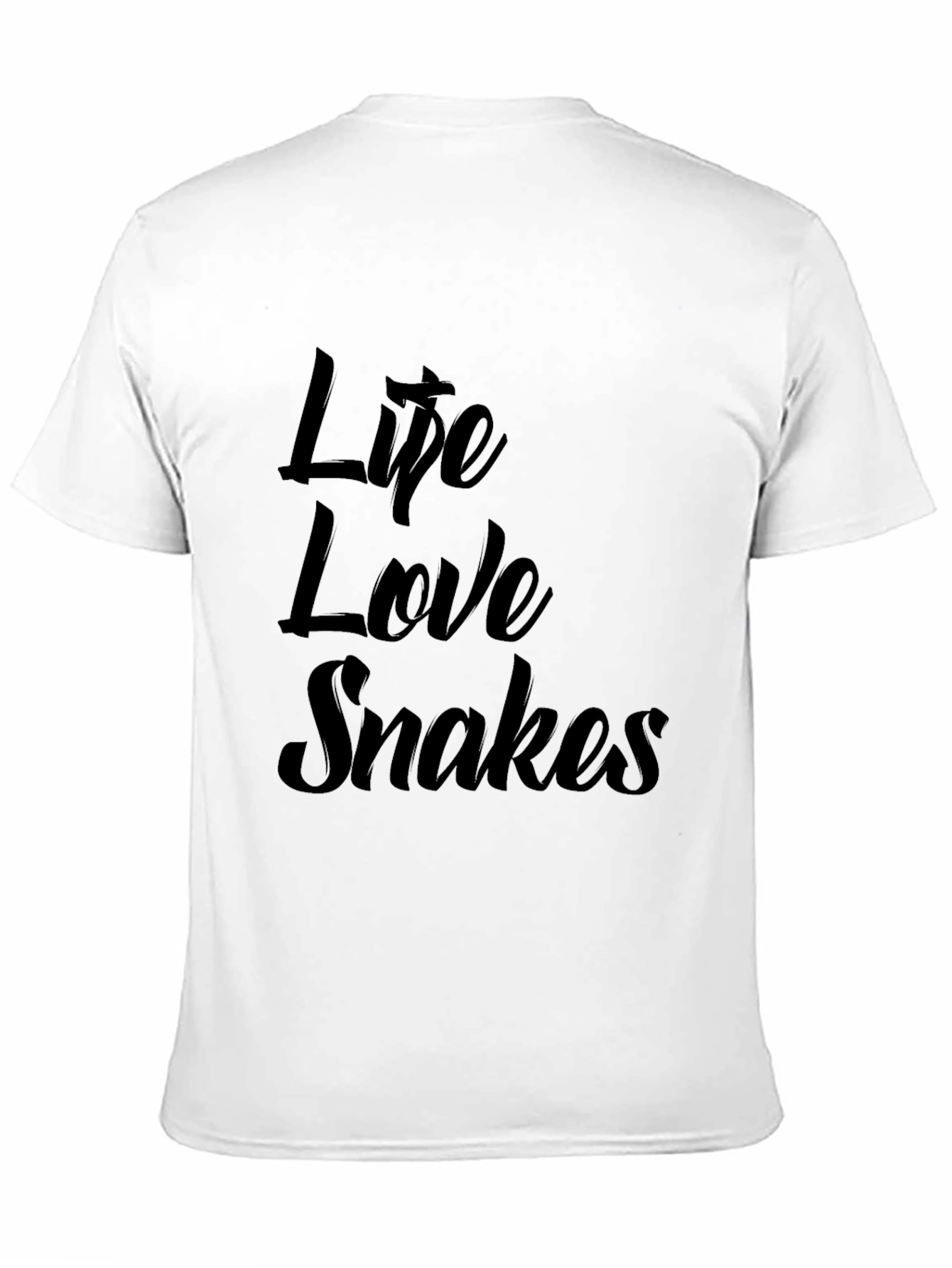 Life Love Snakes Graphic T-Shirt