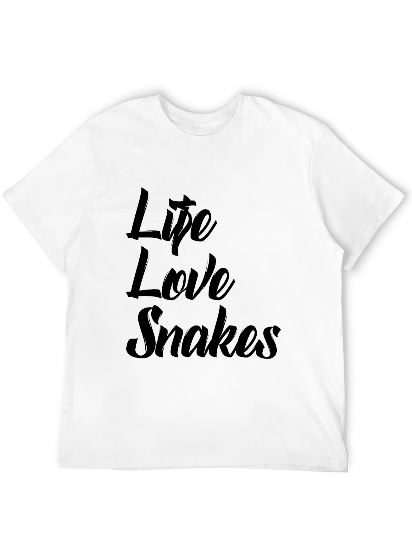 Life Love Snakes Graphic T-Shirt