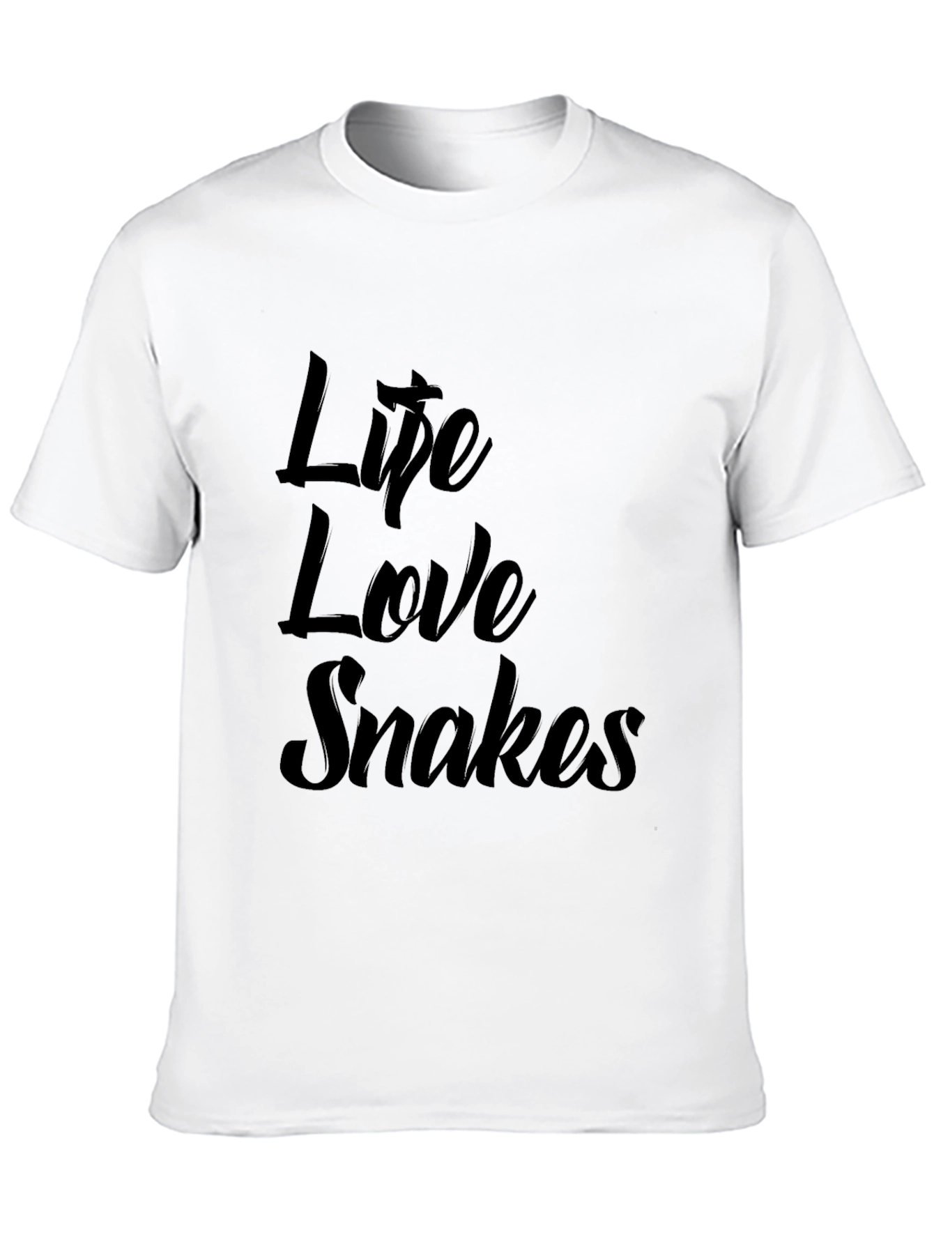Life Love Snakes Graphic T-Shirt
