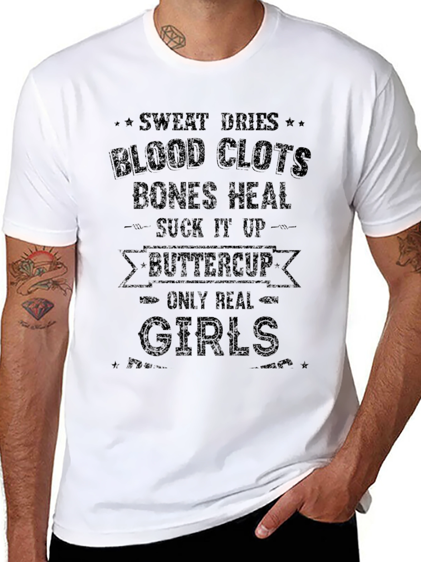 Sweat Dries Blood Clots T-Shirt