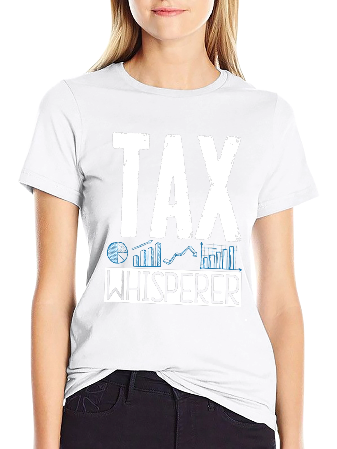 Tax Whisperer Graphic Tee - Finance Humor T-Shirt
