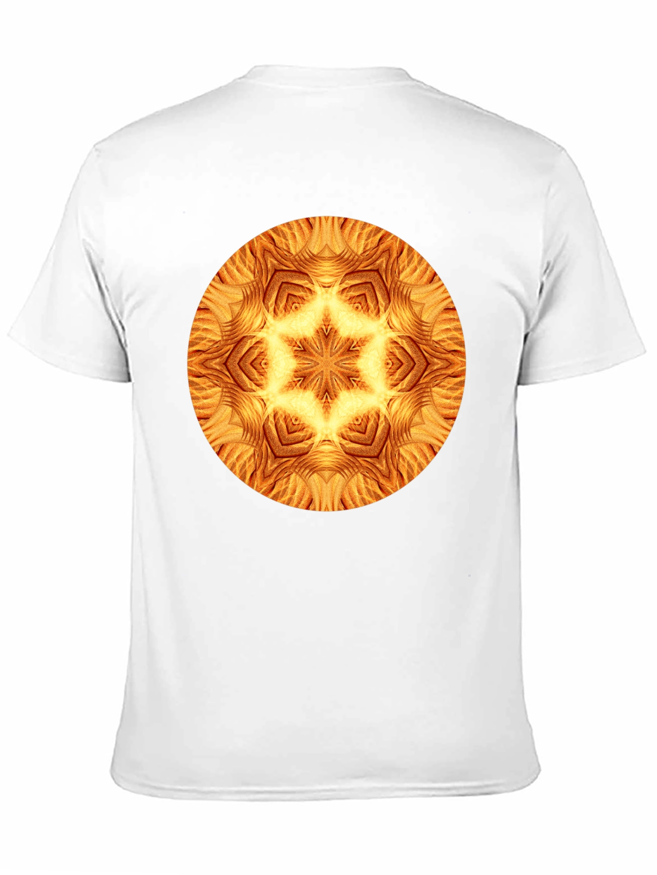 Abstract Hexagonal Pattern Tee