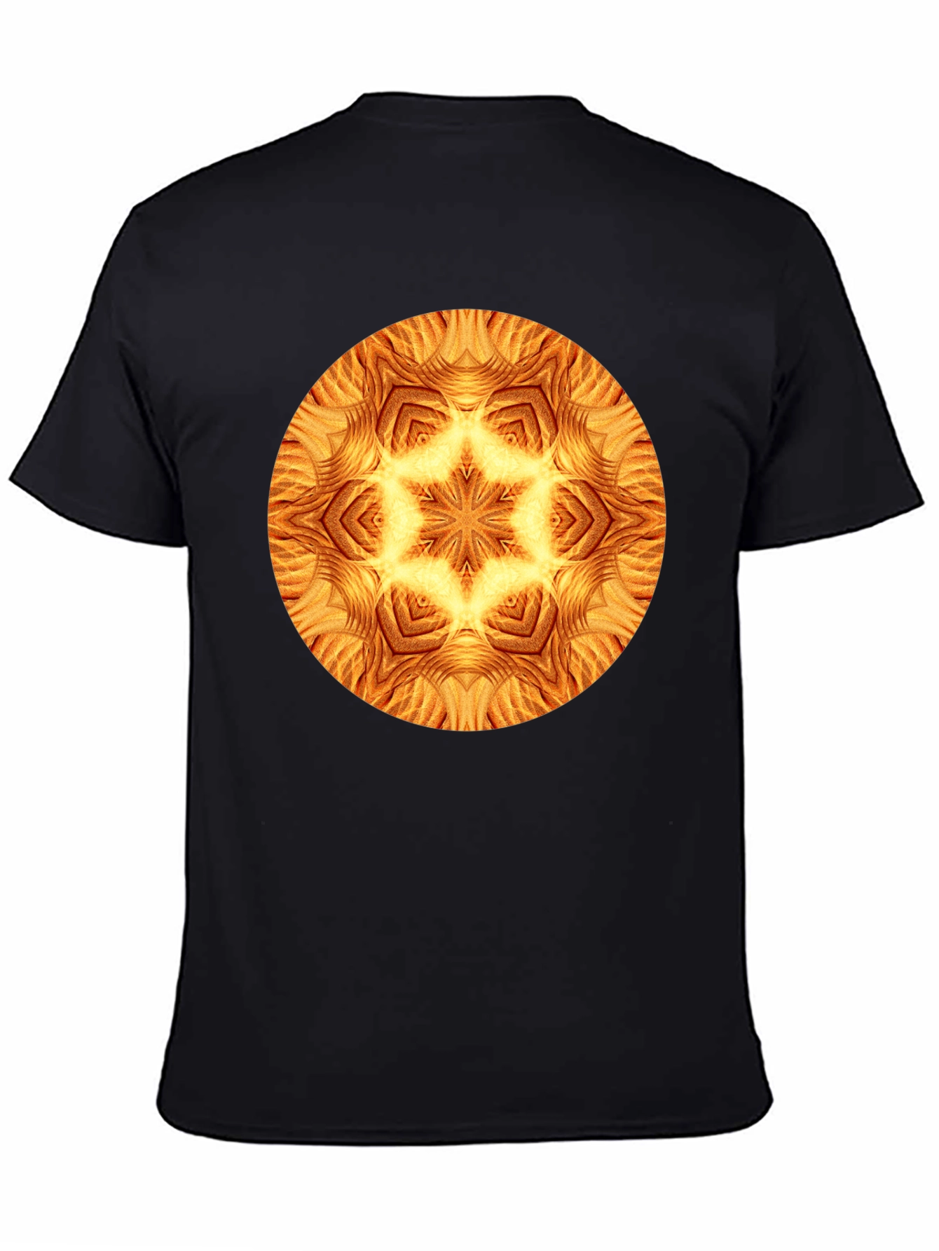 Abstract Hexagonal Pattern Tee