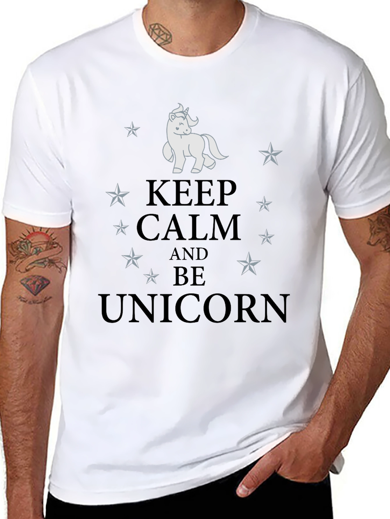Keep Calm and Be Unicorn T-Shirt