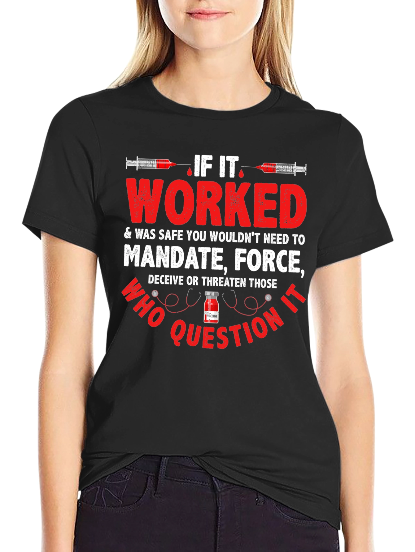 Anti-Mandate Graphic Tee