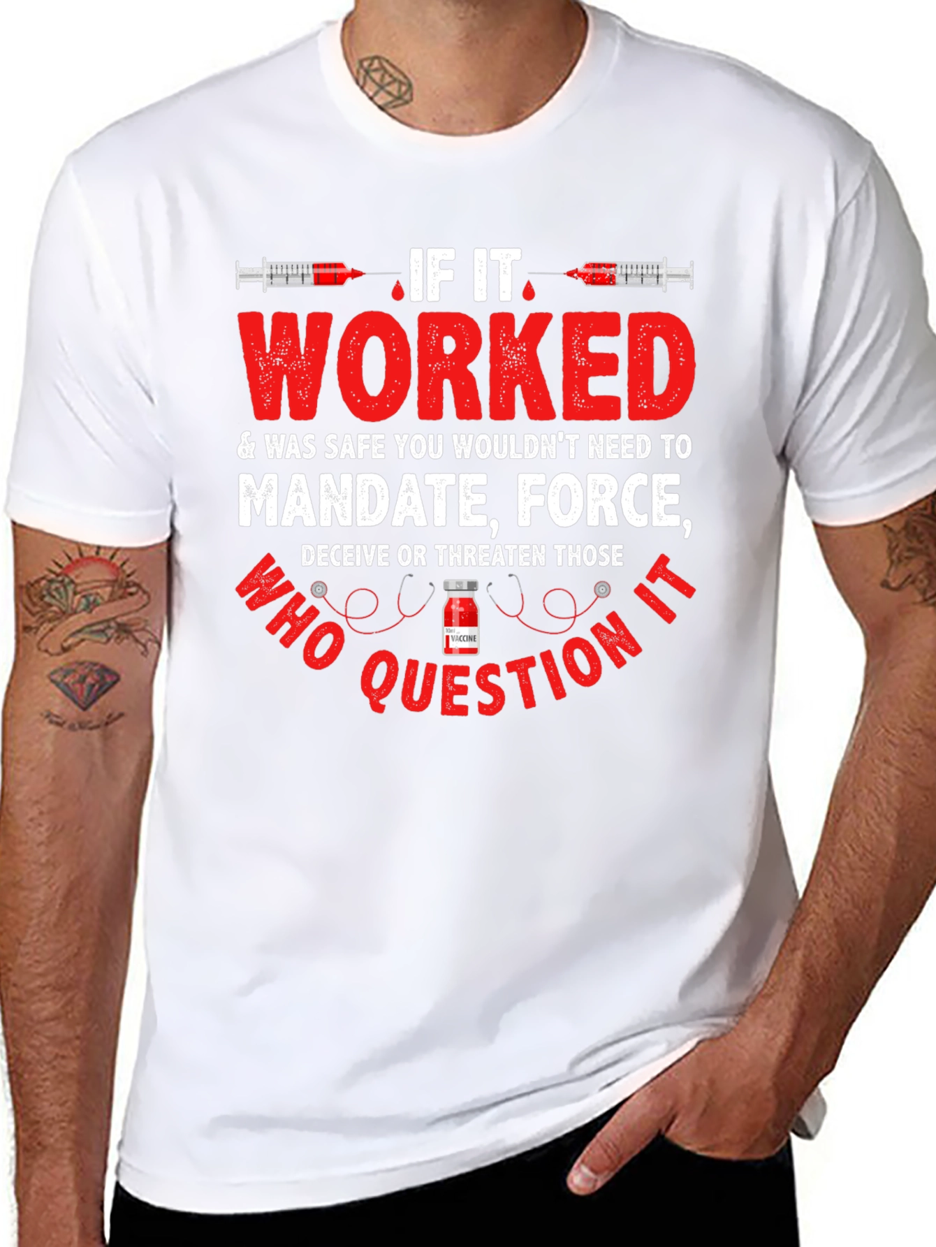 Anti-Mandate Graphic Tee