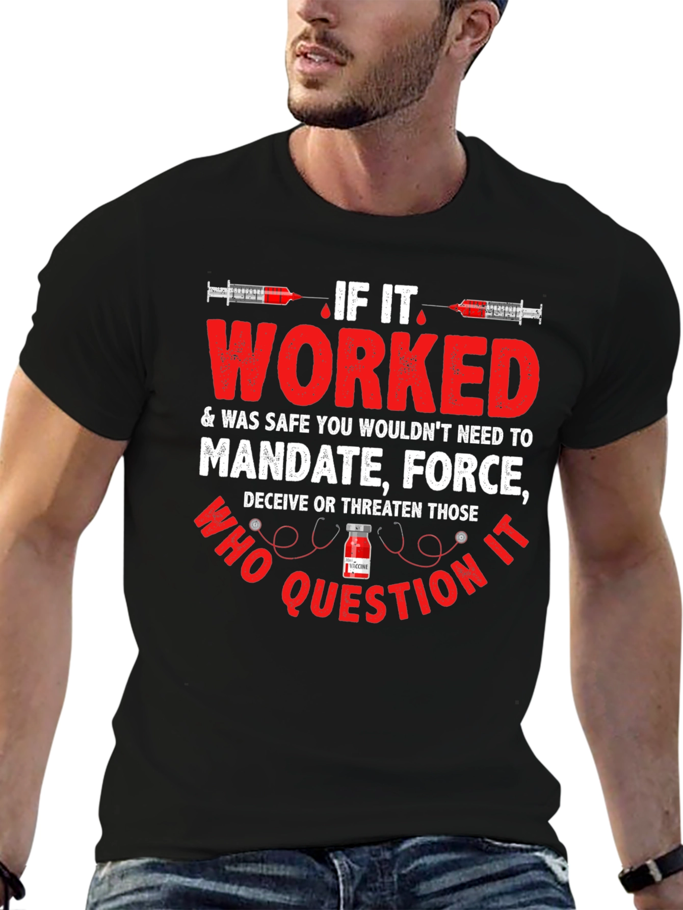 Anti-Mandate Graphic Tee