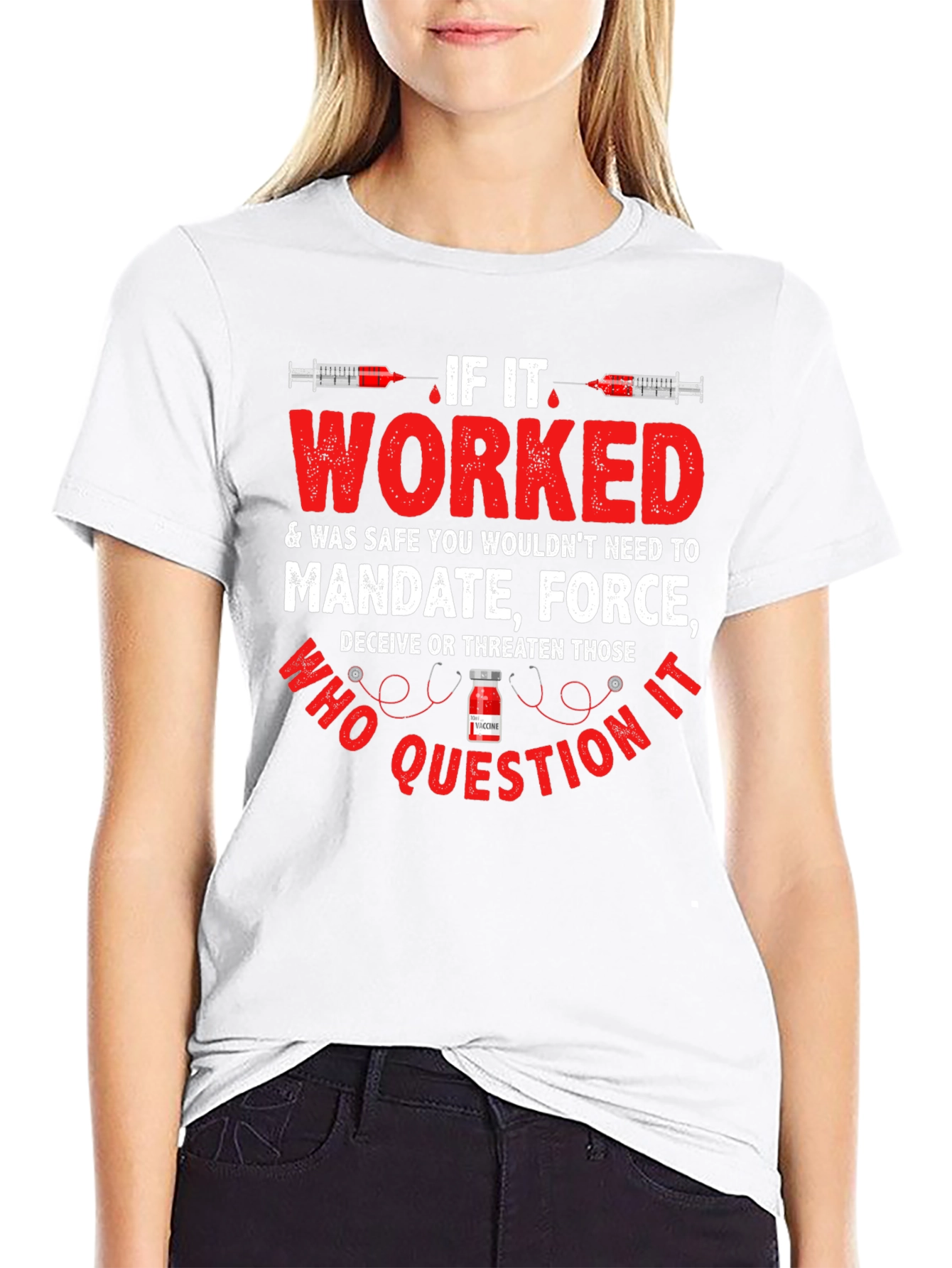 Anti-Mandate Graphic Tee
