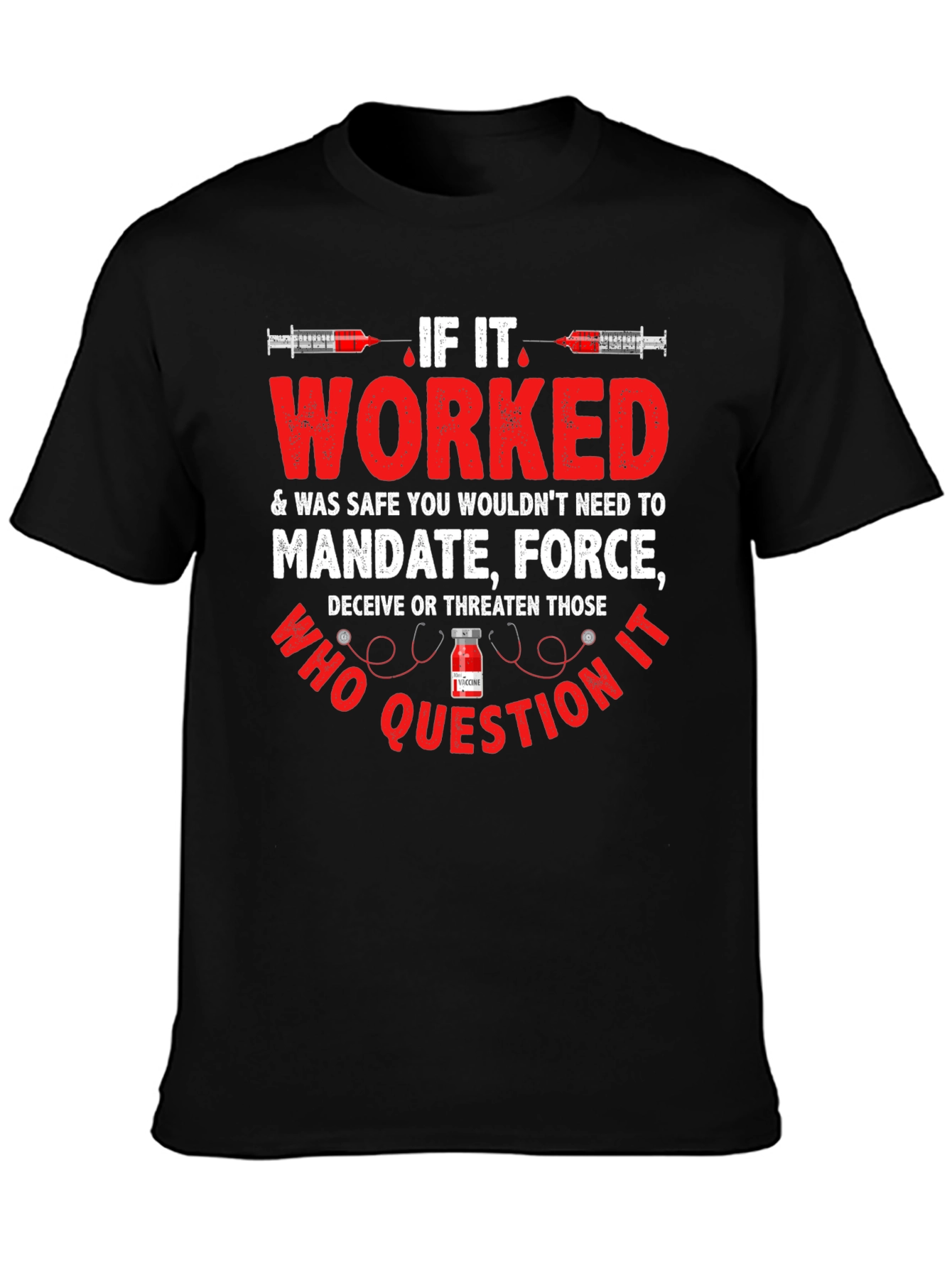 Anti-Mandate Graphic Tee