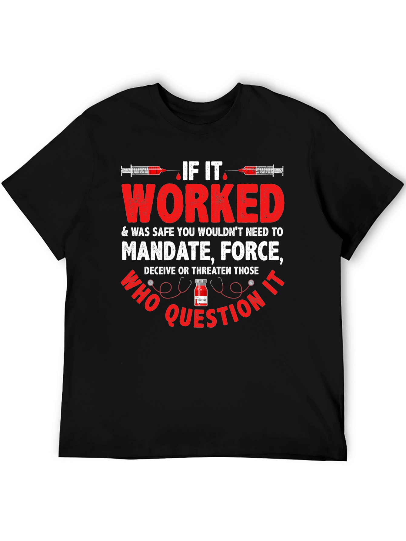 Anti-Mandate Graphic Tee