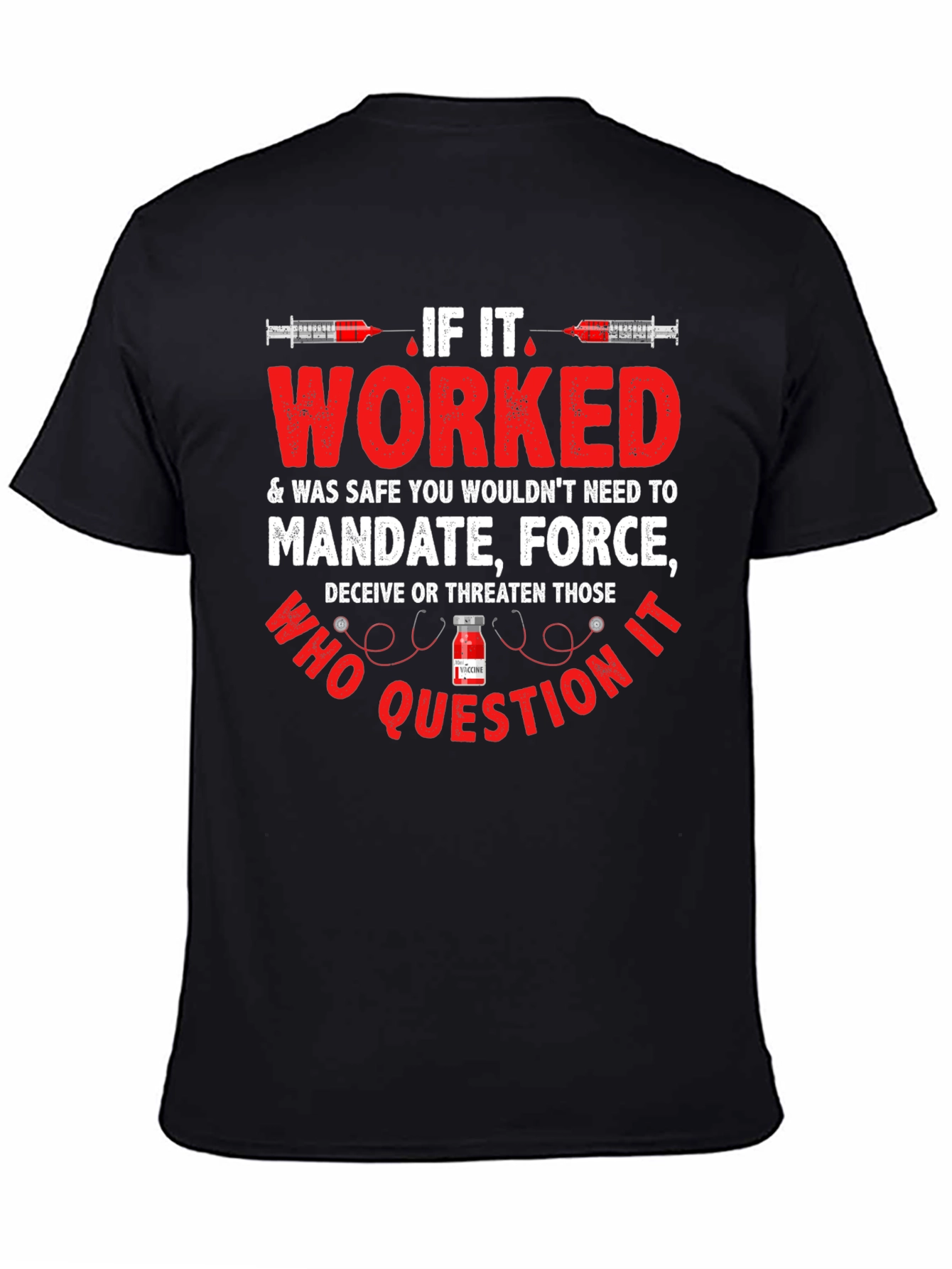 Anti-Mandate Graphic Tee