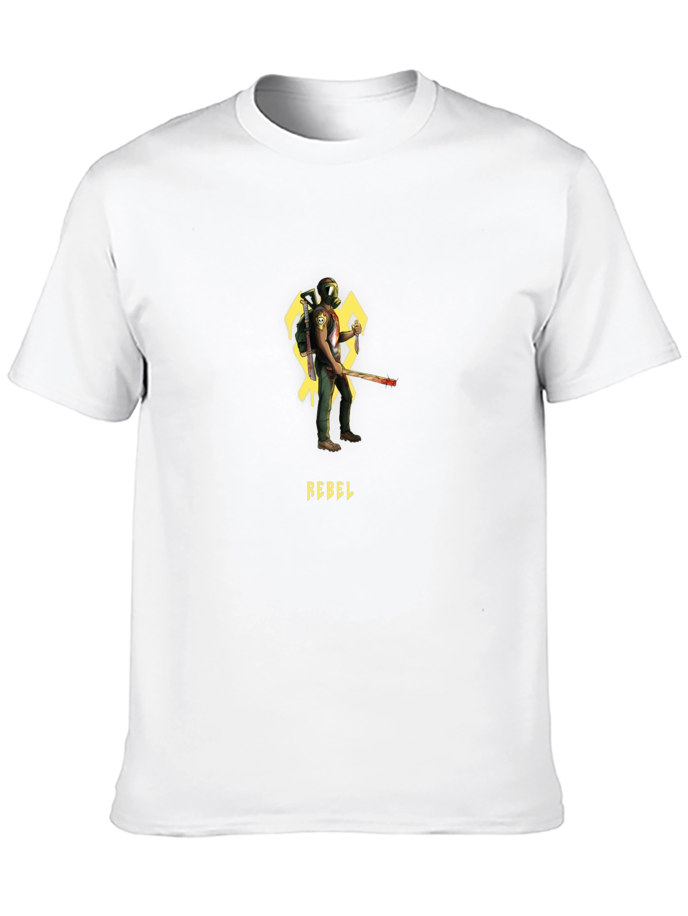 Rebel Graphic T-Shirt - Black