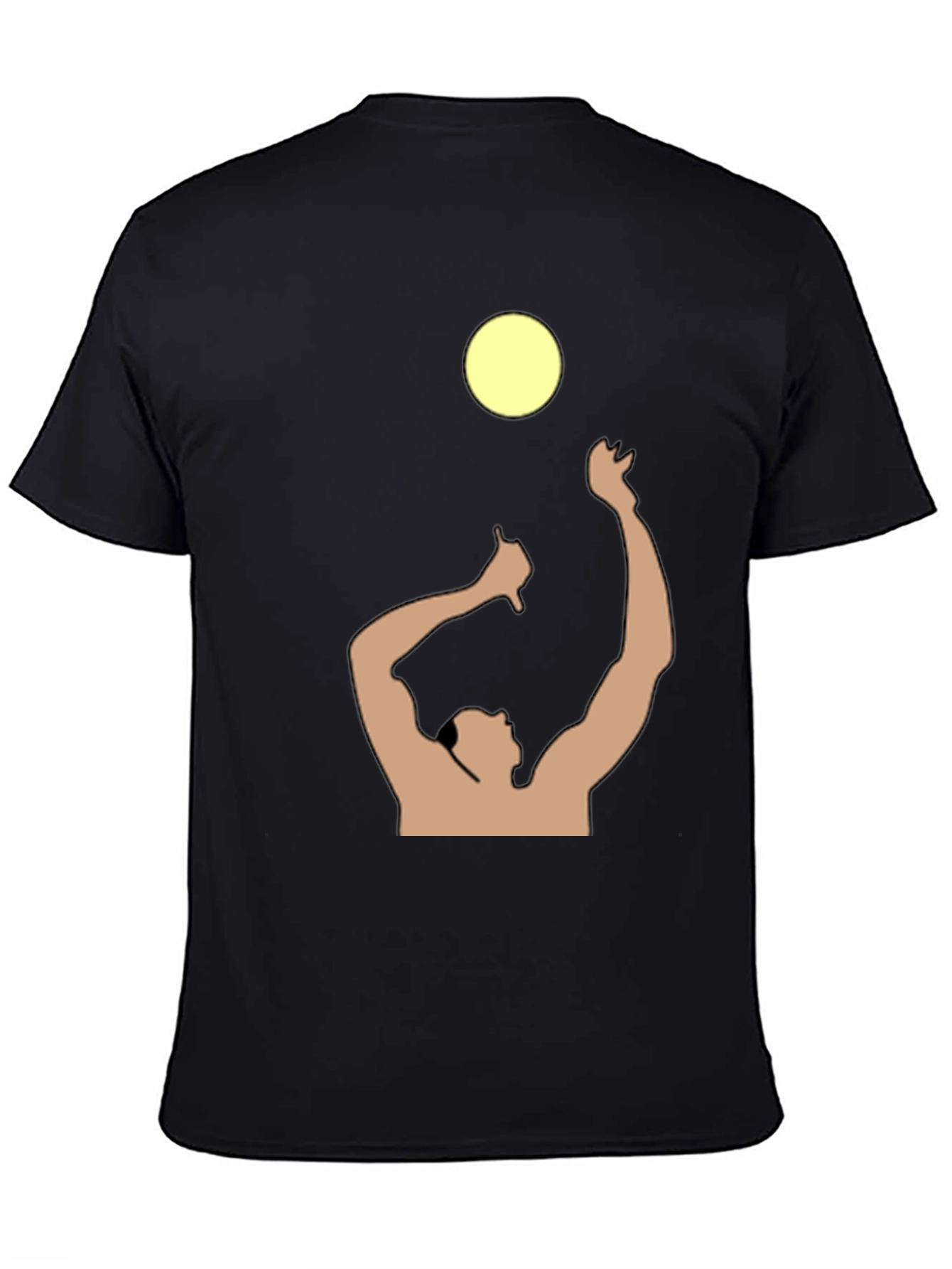 Volleyball Player Graphic T-Shirt