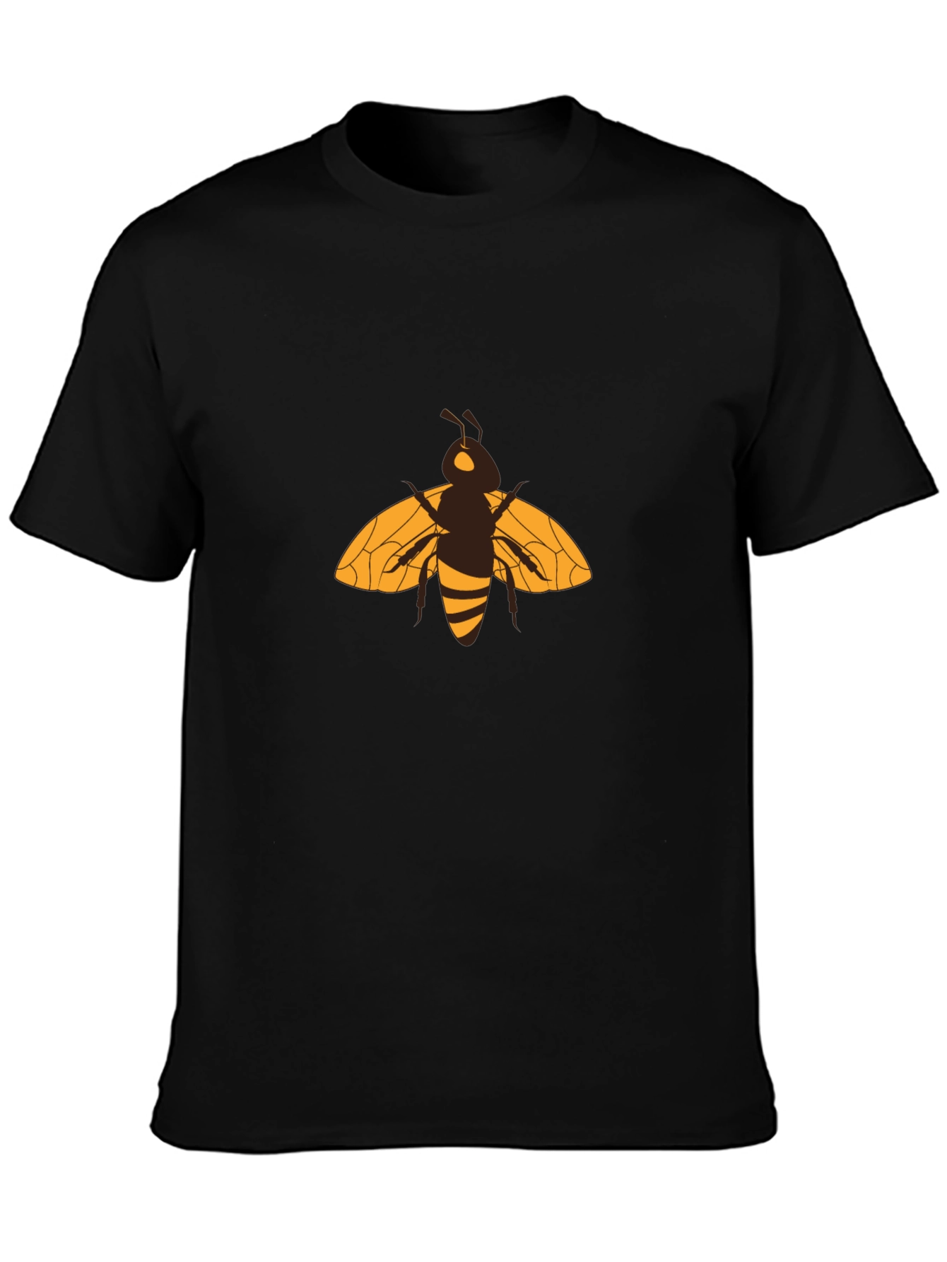 Bee Graphic Black T-Shirt