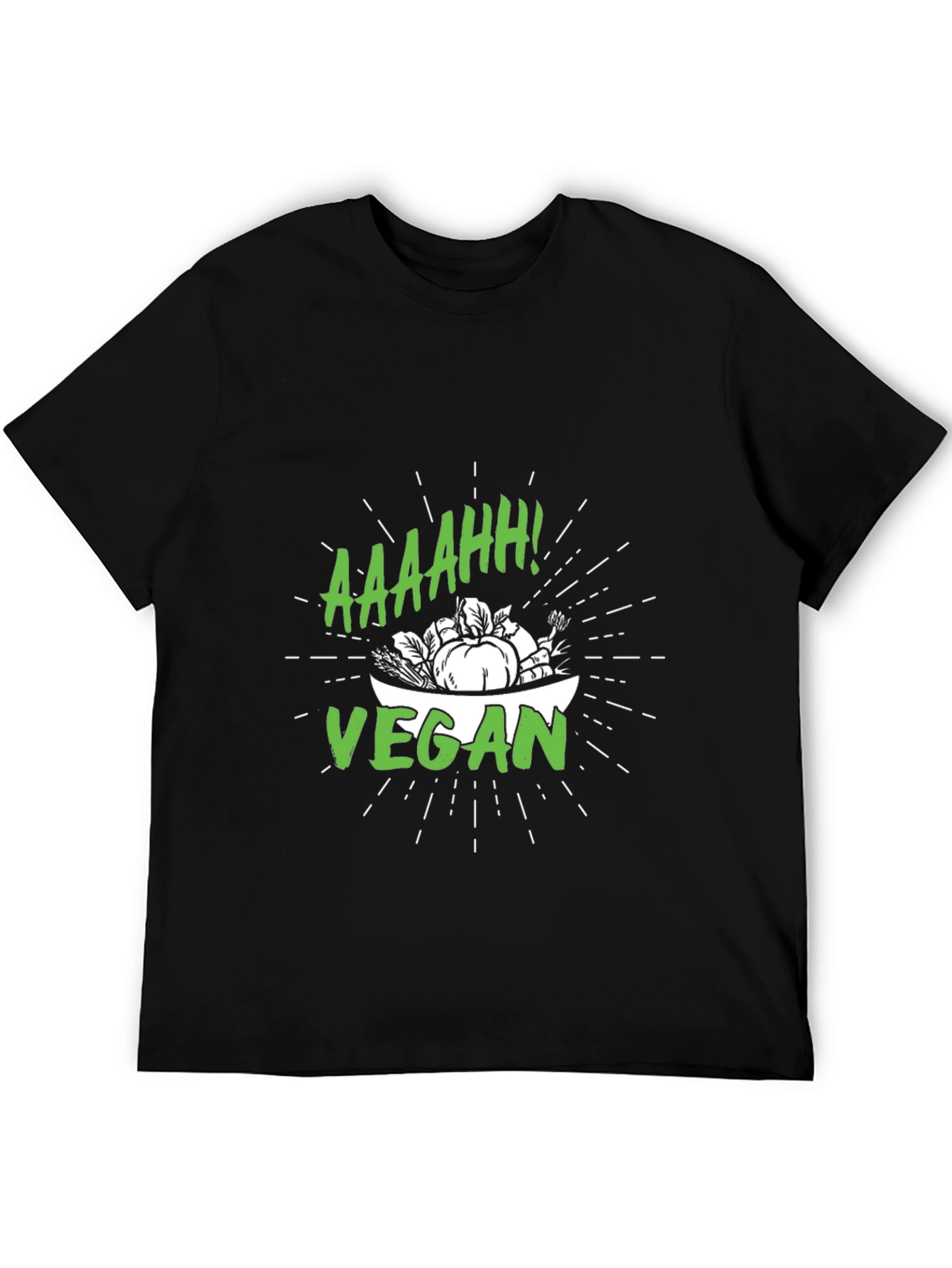 Vegan T-Shirt - Aaaahh! Design