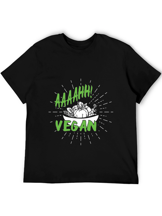 Vegan T-Shirt - Aaaahh! Design