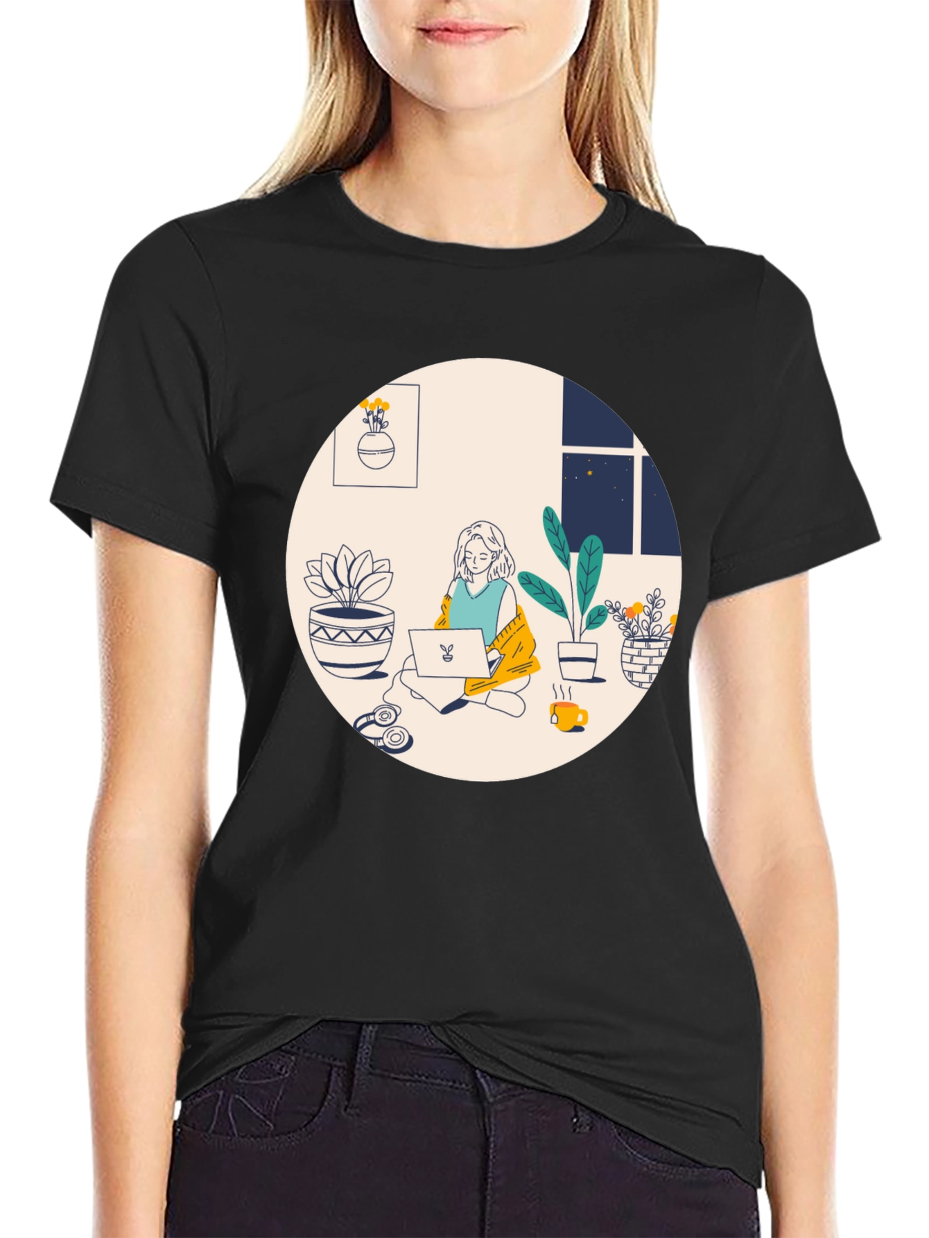 Work from Home Graphic T-Shirt