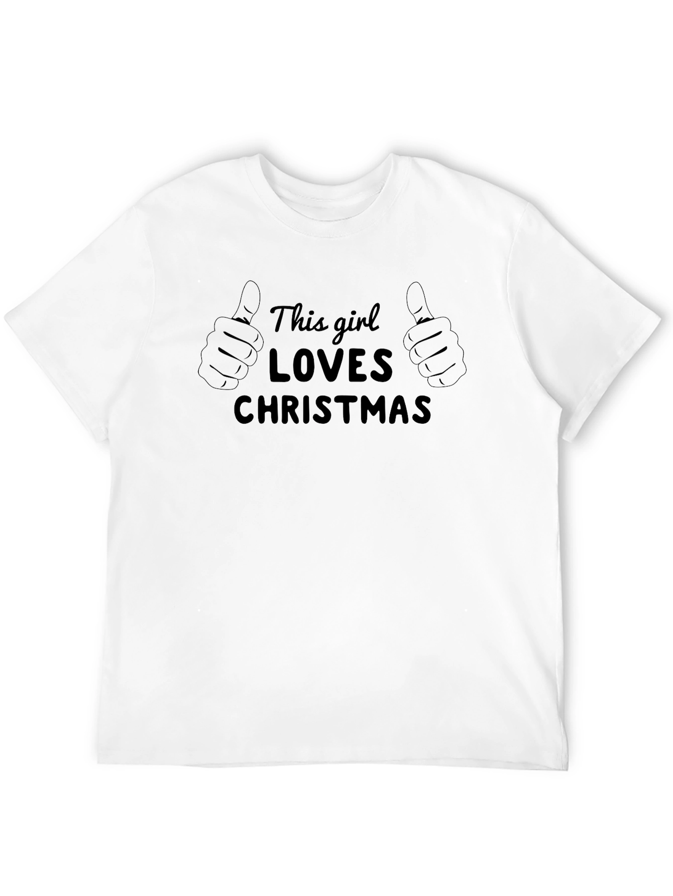 This Girl Loves Christmas T-Shirt