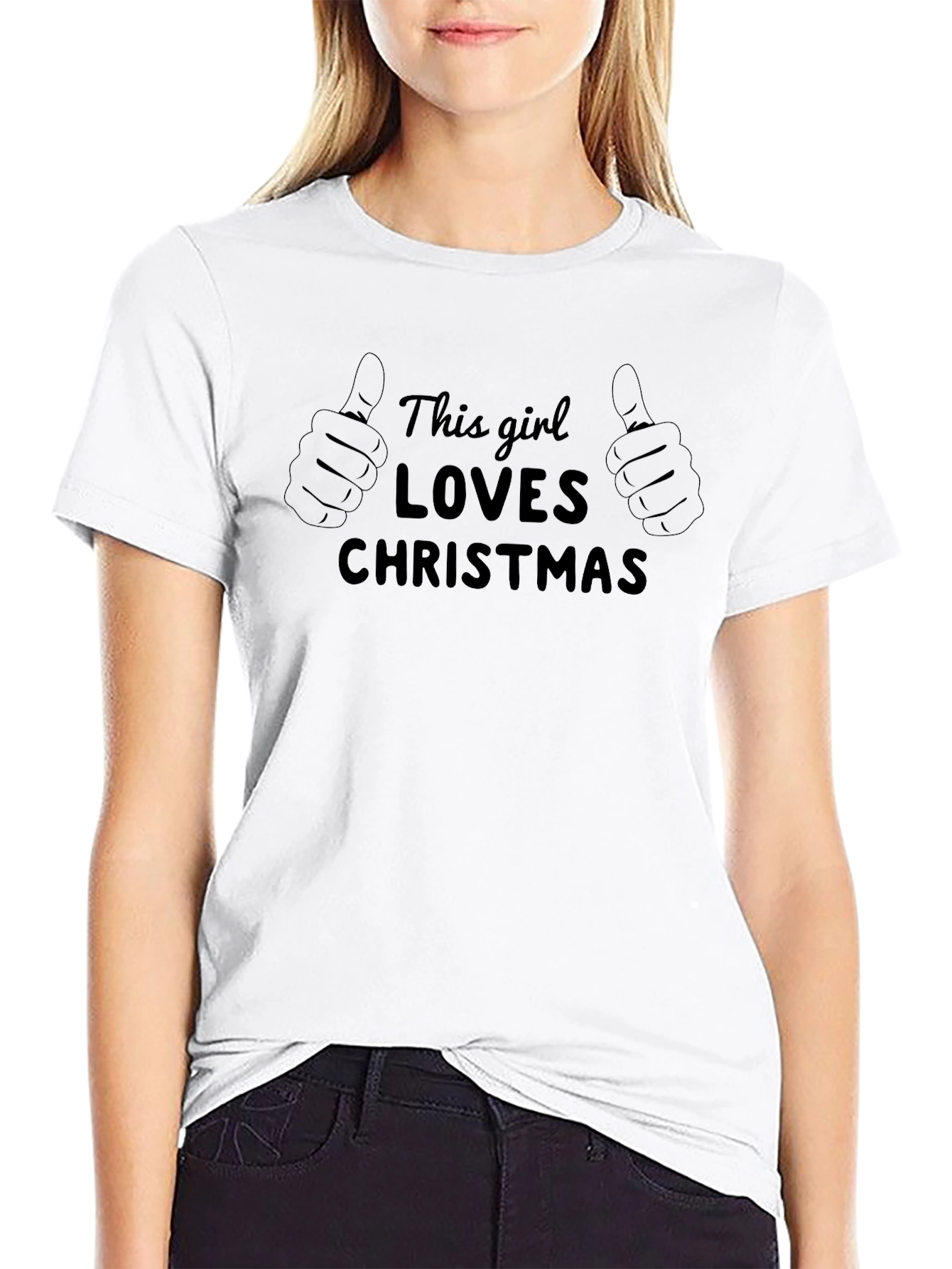 This Girl Loves Christmas T-Shirt