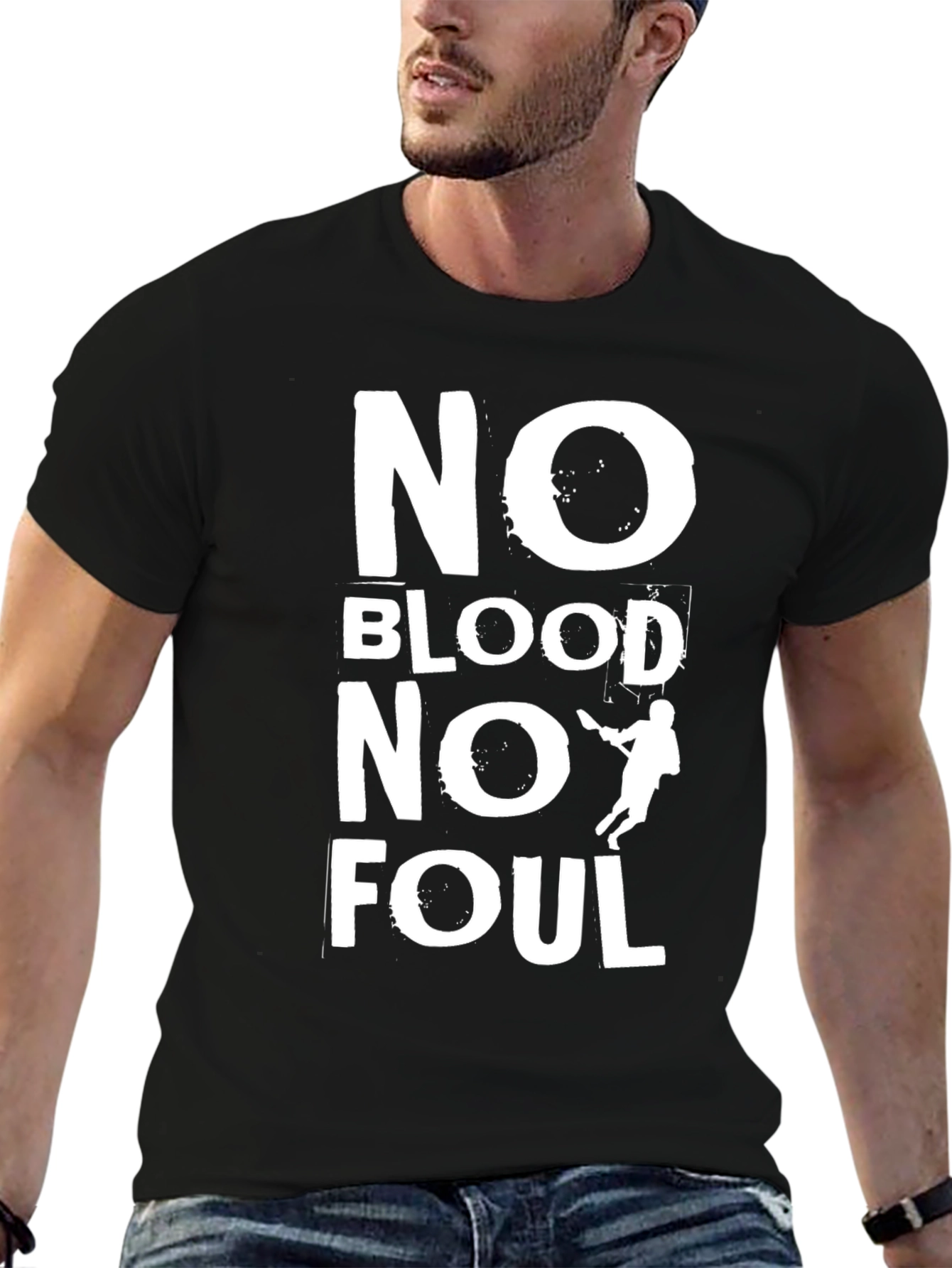 No Blood No Foul T-Shirt - Hockey Humor