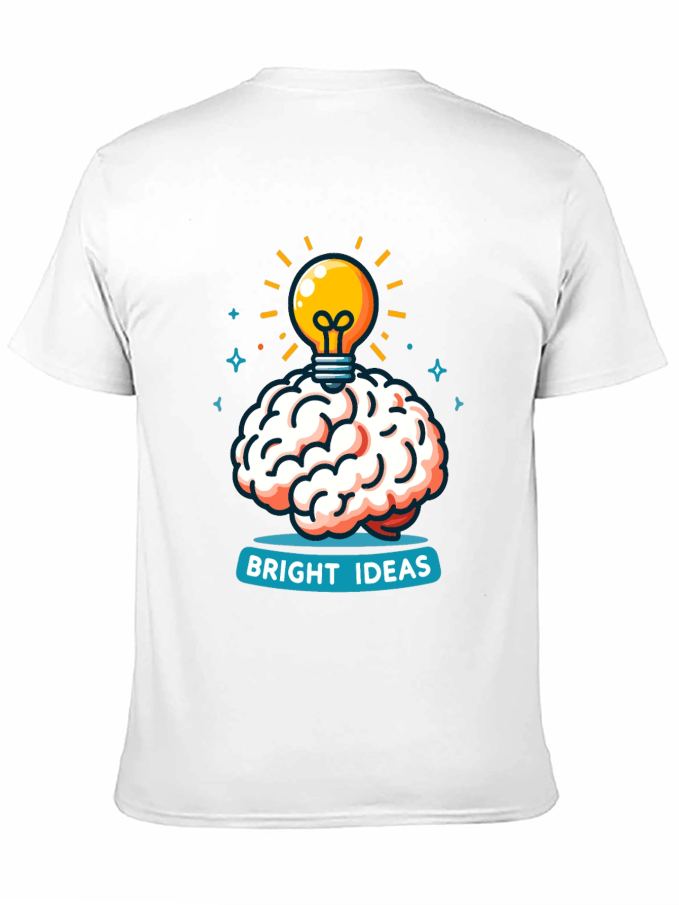 Bright Ideas Brain T-Shirt - Creative Thinking Tee