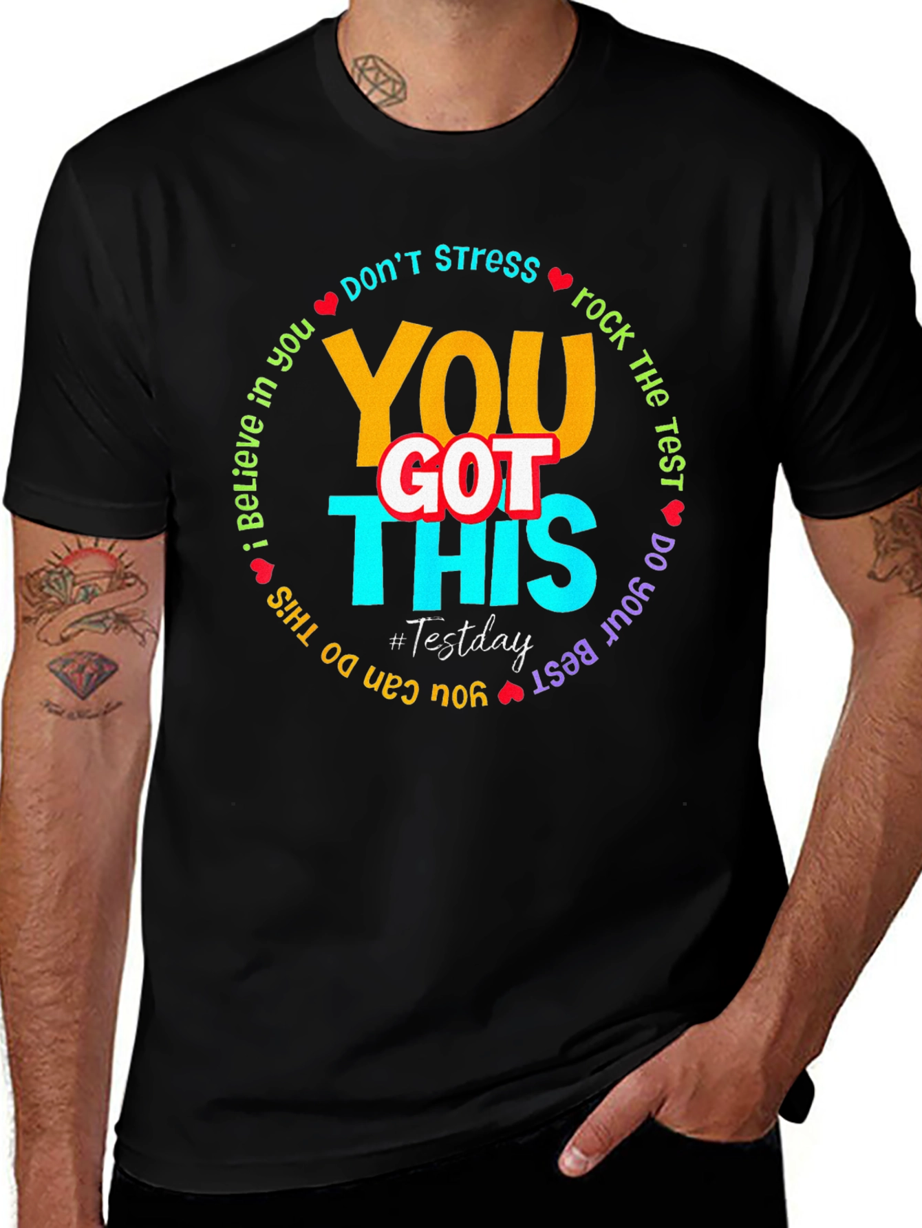 You Got This Test Day T-Shirt: Motivational Tee