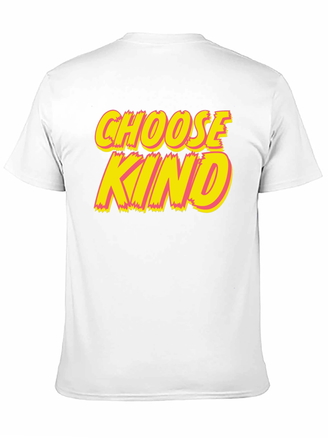 Choose Kind Graphic Tee - Black Crew Neck T-Shirt