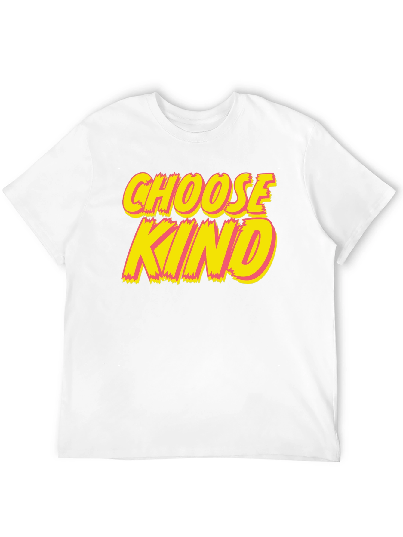 Choose Kind Graphic Tee - Black Crew Neck T-Shirt