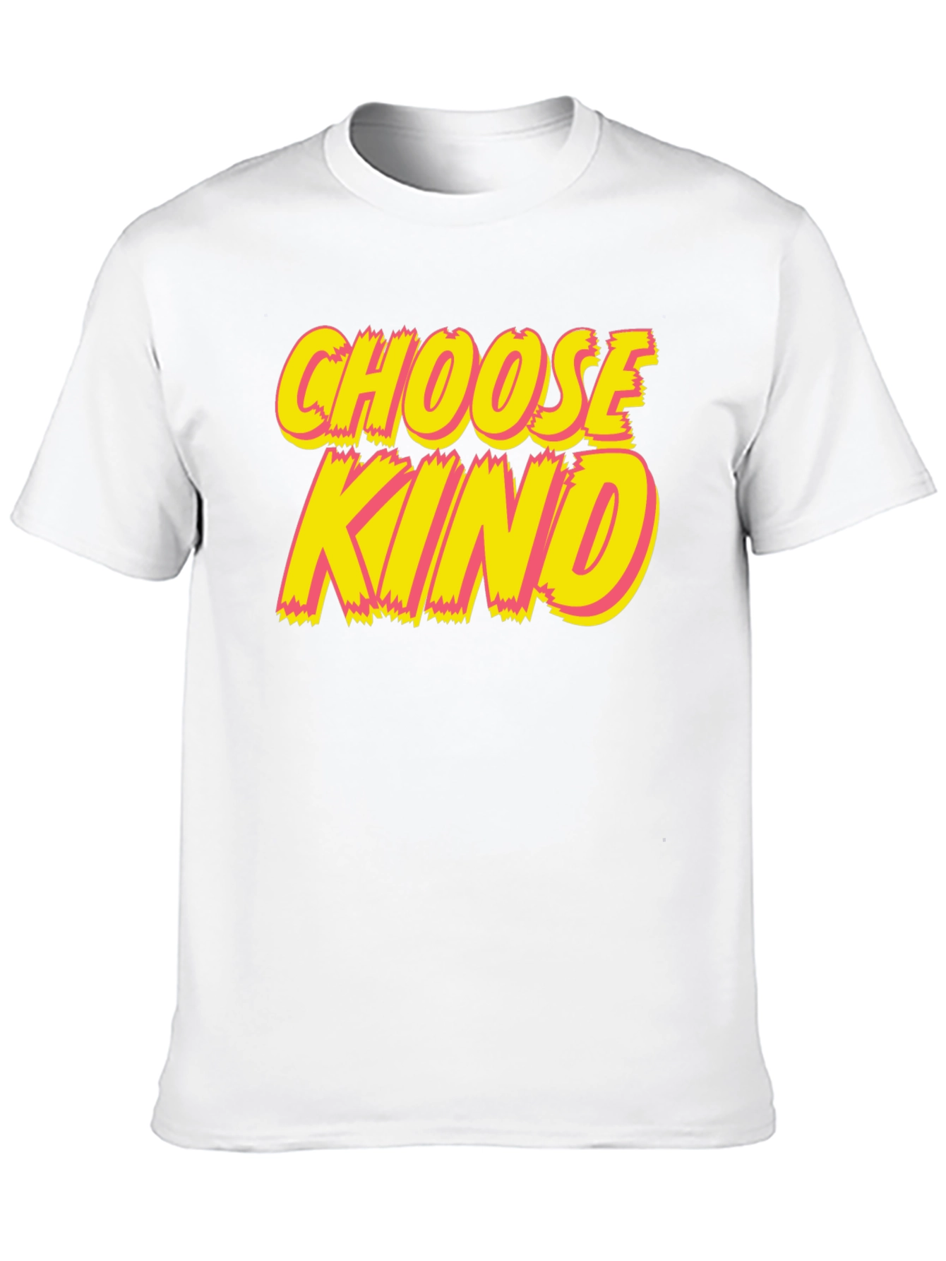 Choose Kind Graphic Tee - Black Crew Neck T-Shirt