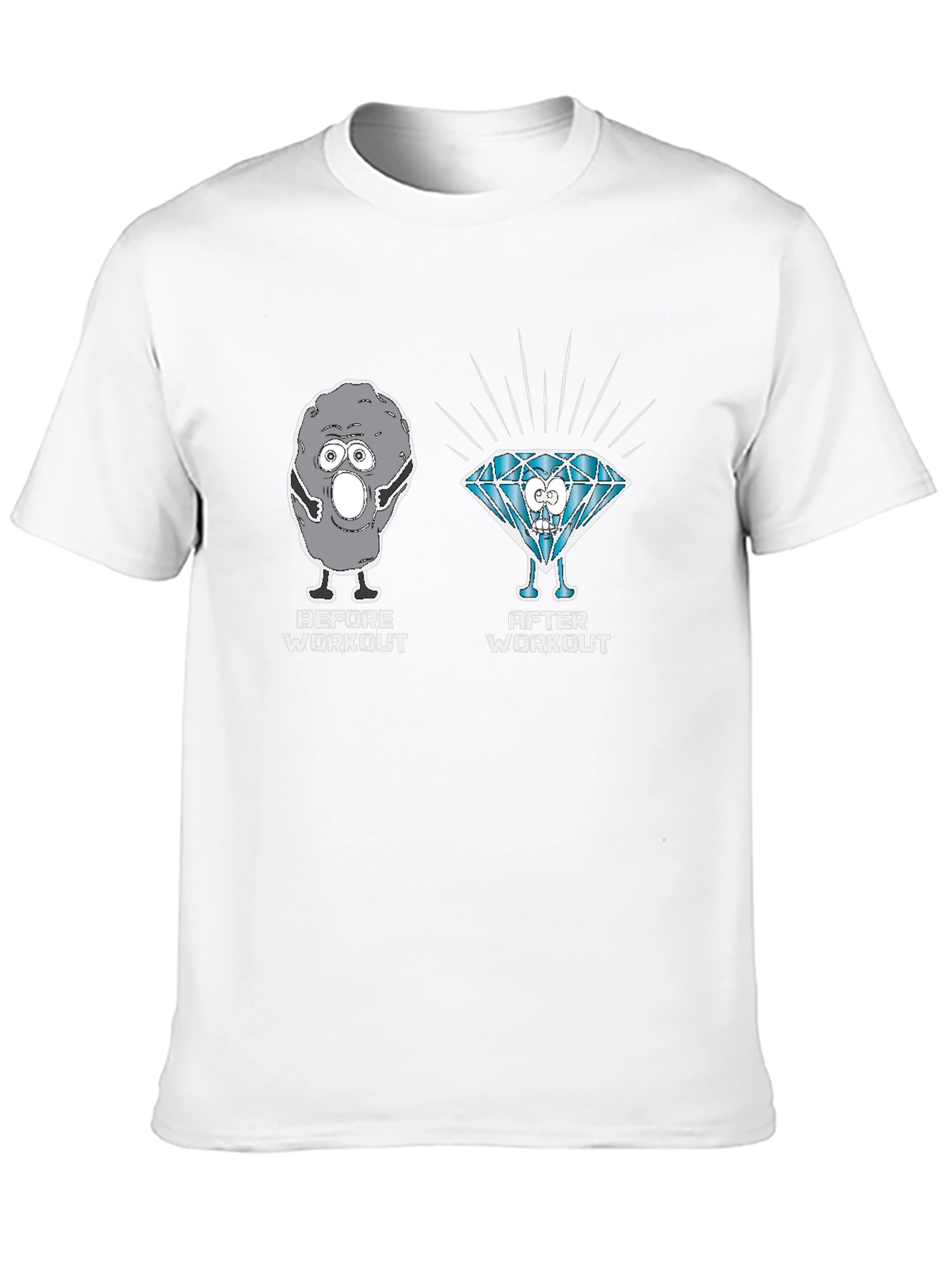 Workout Transformation Graphic Tee