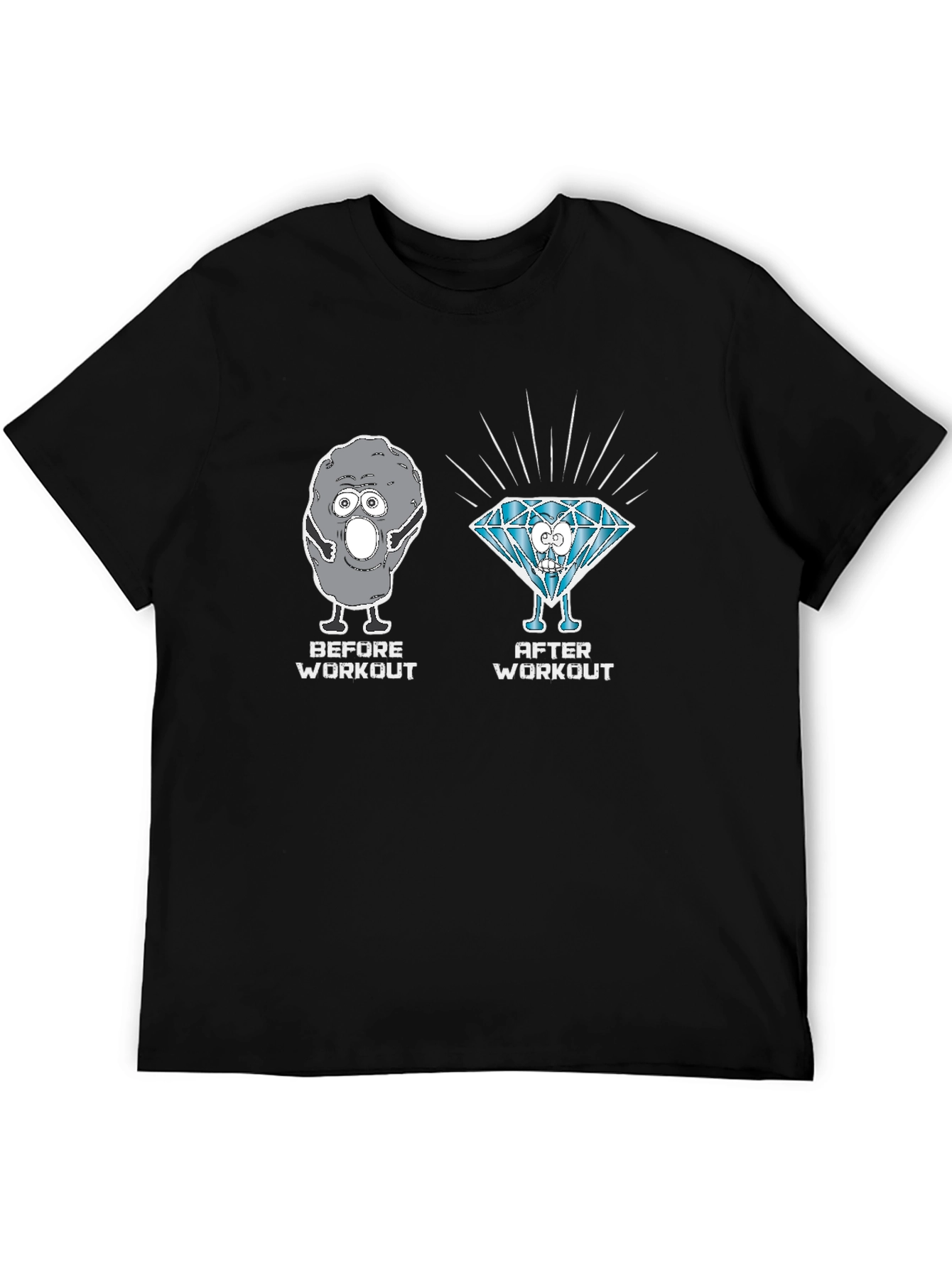 Workout Transformation Graphic Tee