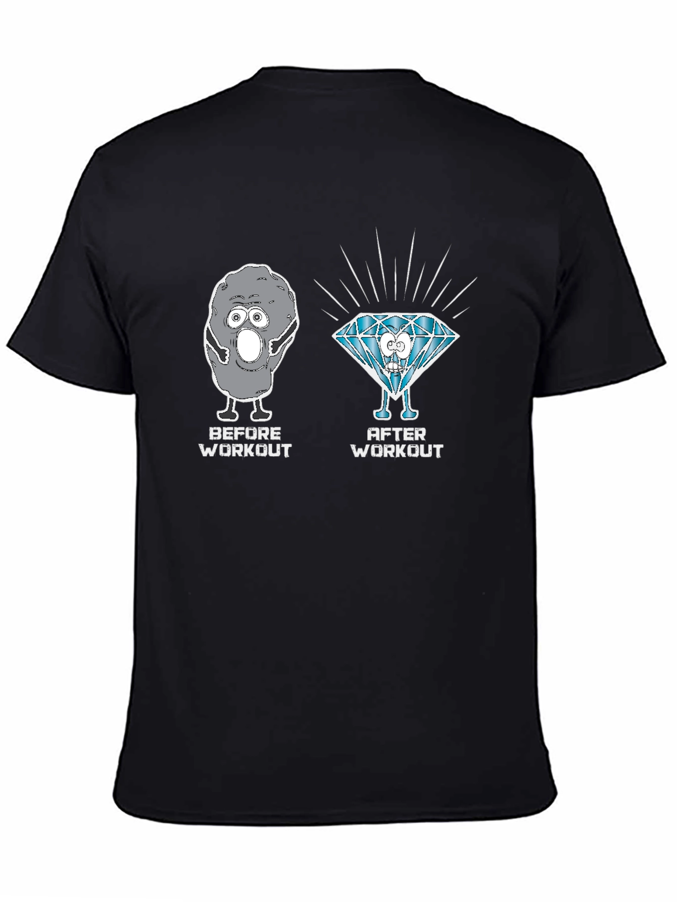 Workout Transformation Graphic Tee