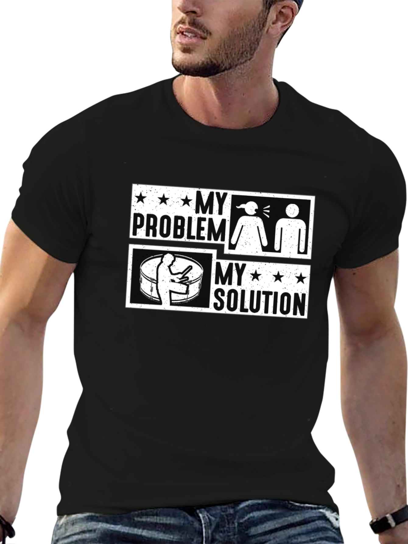 Drummers Solution Graphic Tee