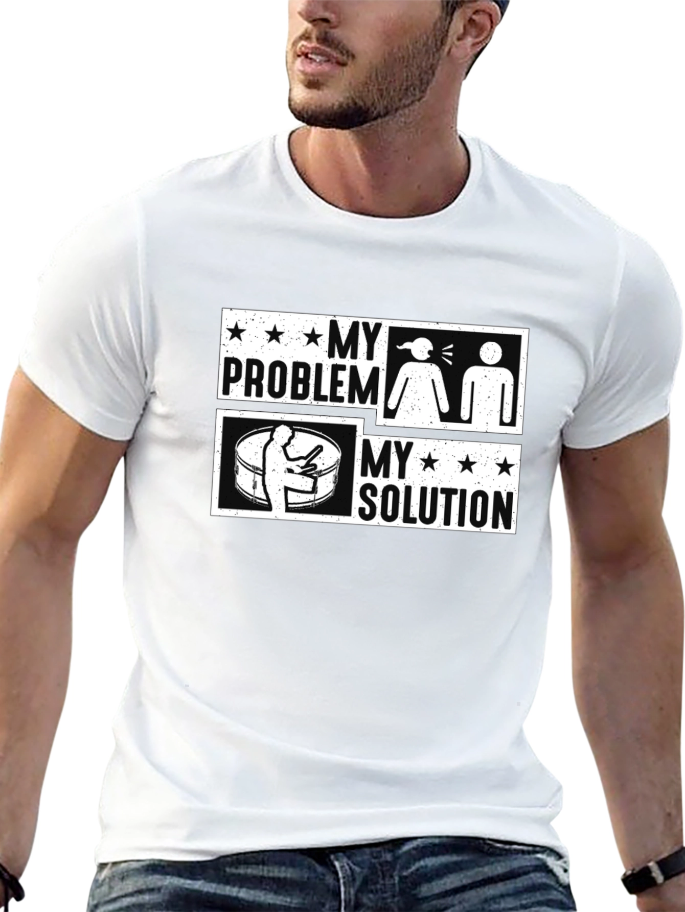Drummers Solution Graphic Tee