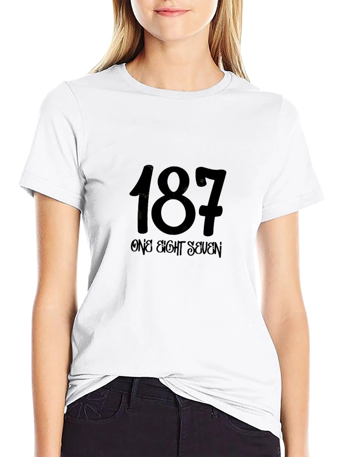 187 T-Shirt - One Eight Seven Black Tee