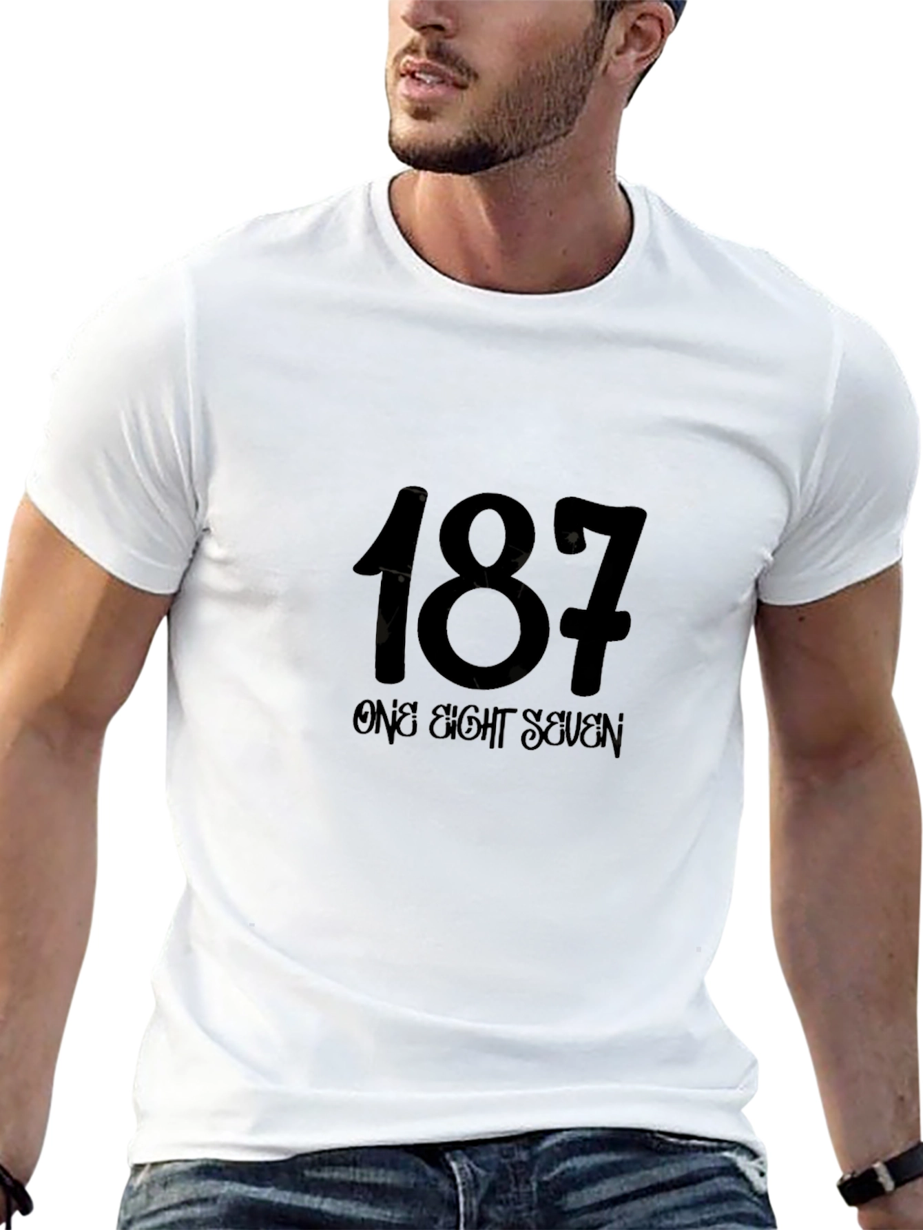 187 T-Shirt - One Eight Seven Black Tee