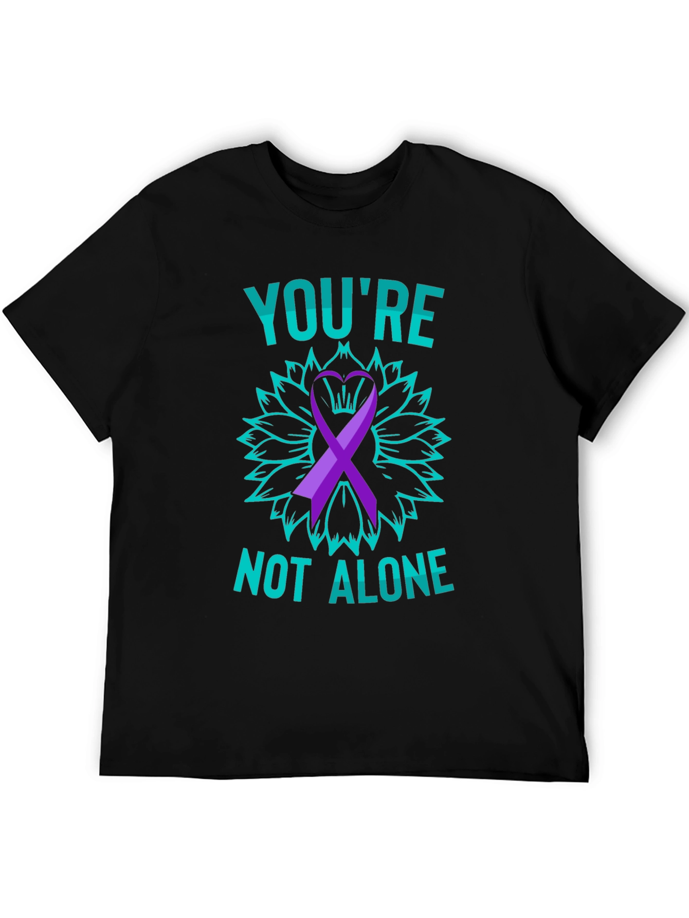 Youre Not Alone Mental Health Awareness T-Shirt