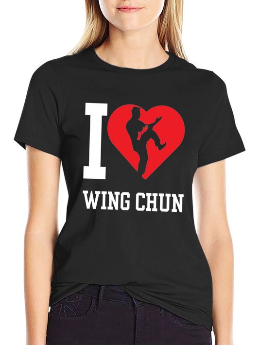 I Love Wing Chun T-Shirt - Martial Arts Tee