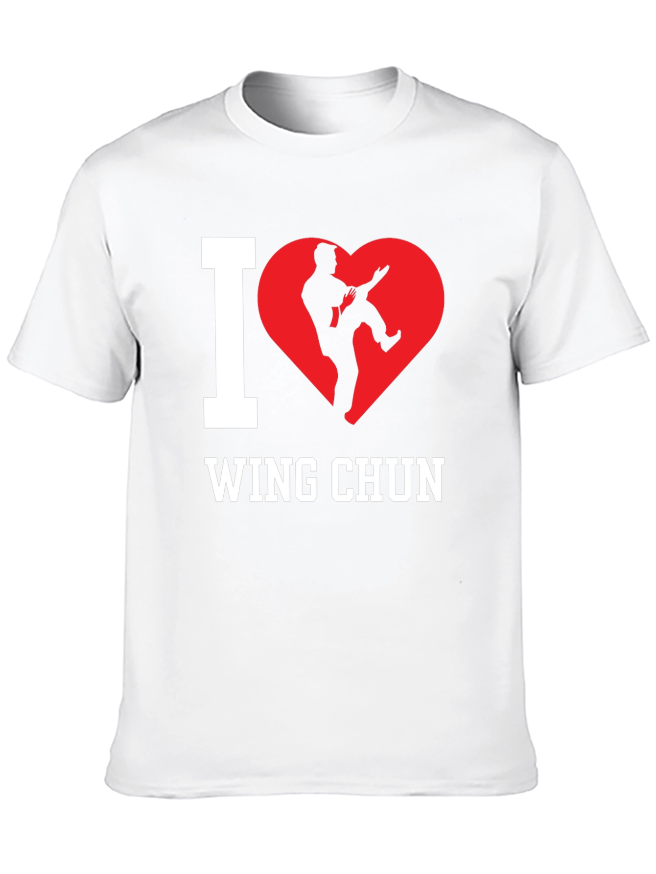 I Love Wing Chun T-Shirt - Martial Arts Tee