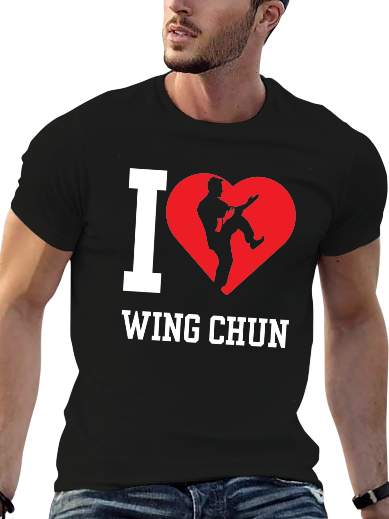 I Love Wing Chun T-Shirt - Martial Arts Tee